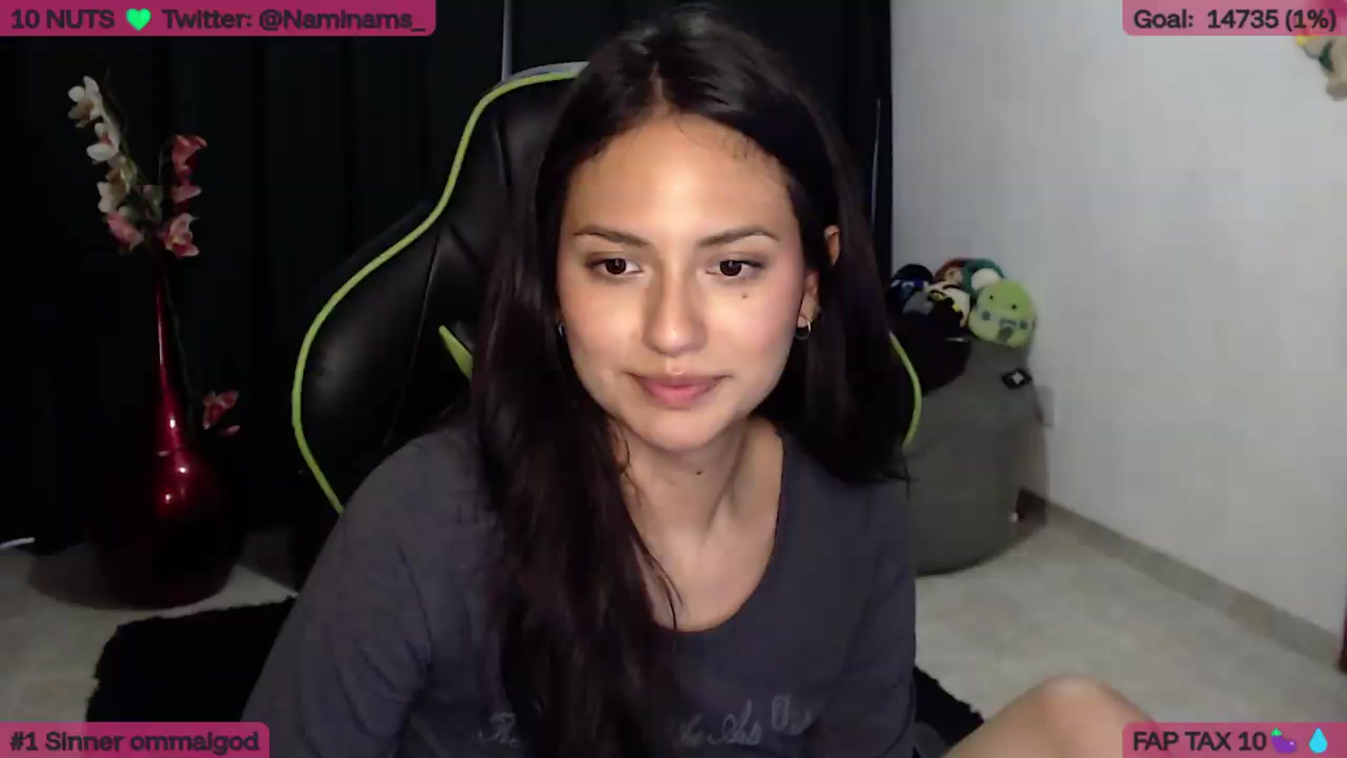 Gallery image thumbnail from NamiSinner's myfreecams stream on, 07/06/2026, 22:05 image 6 of 20
