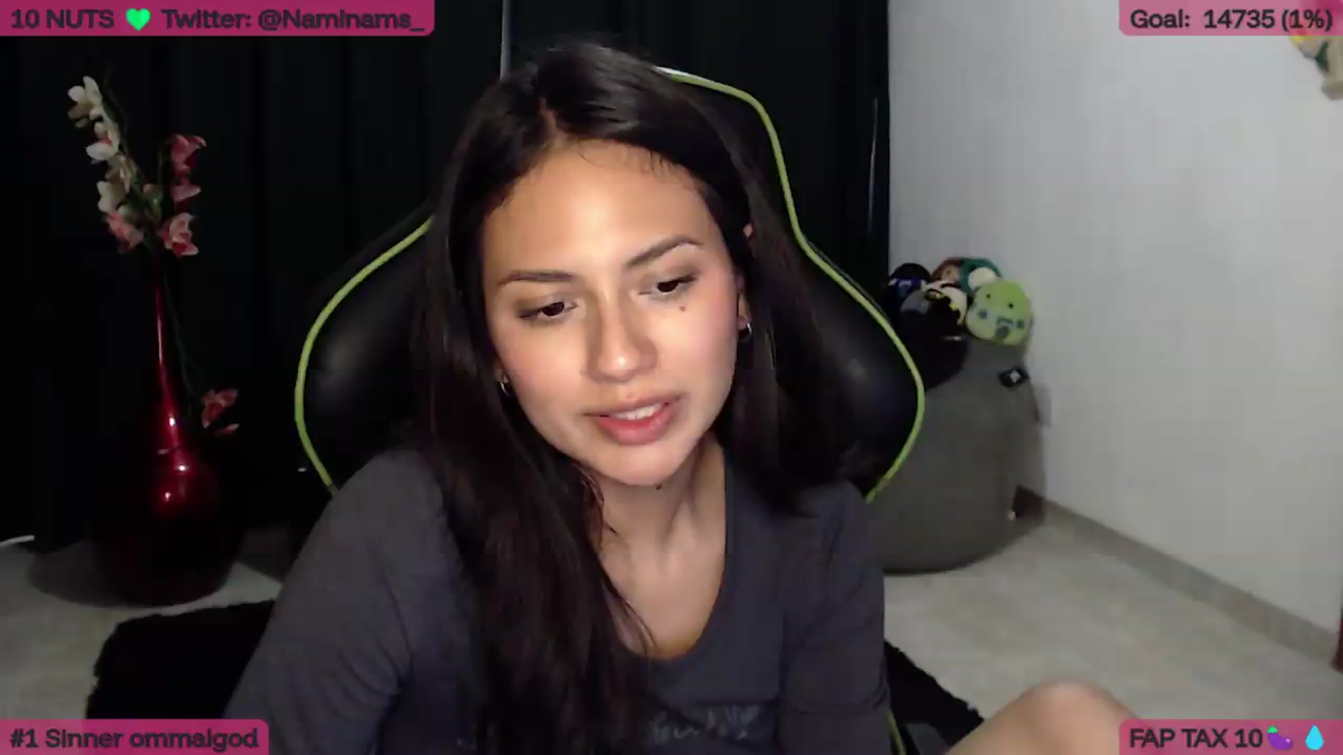 Gallery image thumbnail from NamiSinner's myfreecams stream on, 07/06/2026, 22:05 image 7 of 20