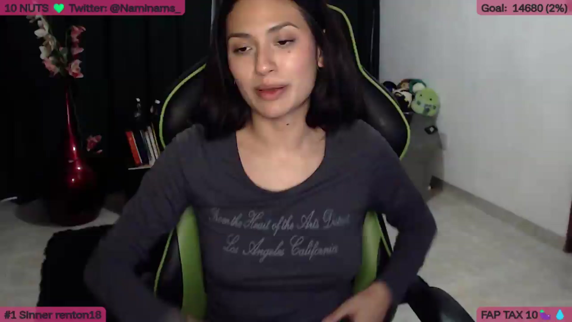 Gallery image thumbnail from NamiSinner's myfreecams stream on, 07/06/2026, 22:05 image 15 of 20