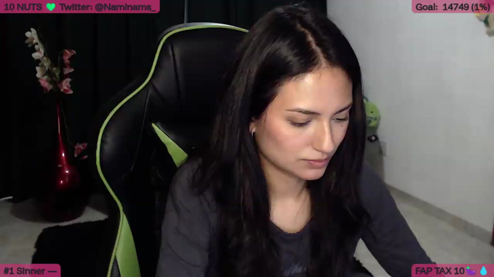 Gallery image thumbnail from NamiSinner's myfreecams stream on, 07/06/2026, 22:05 image 2 of 20