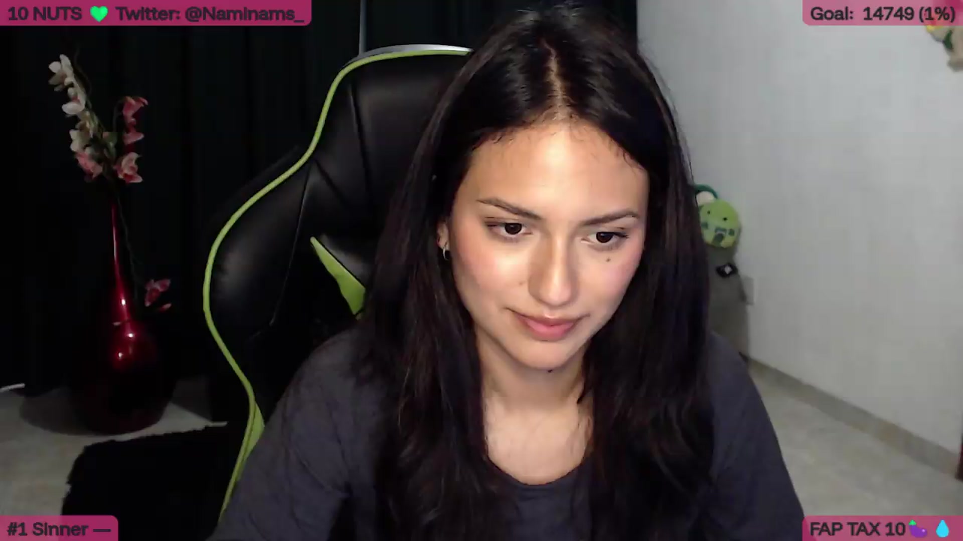Gallery image thumbnail from NamiSinner's myfreecams stream on, 07/06/2026, 22:05 image 3 of 20