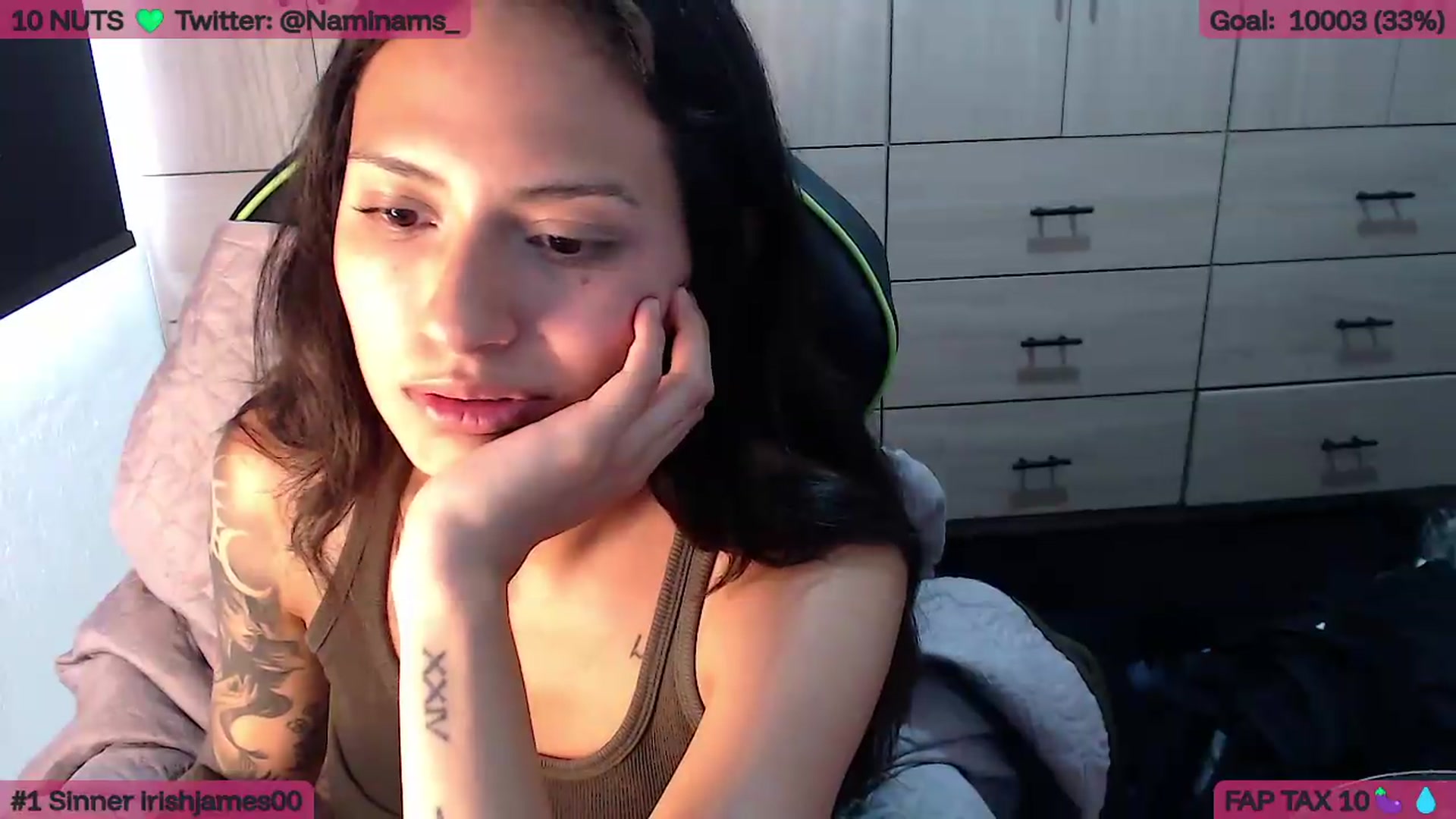 Gallery image thumbnail from NamiSinner's myfreecams stream on, 08/18/2026, 22:22 image 2 of 20