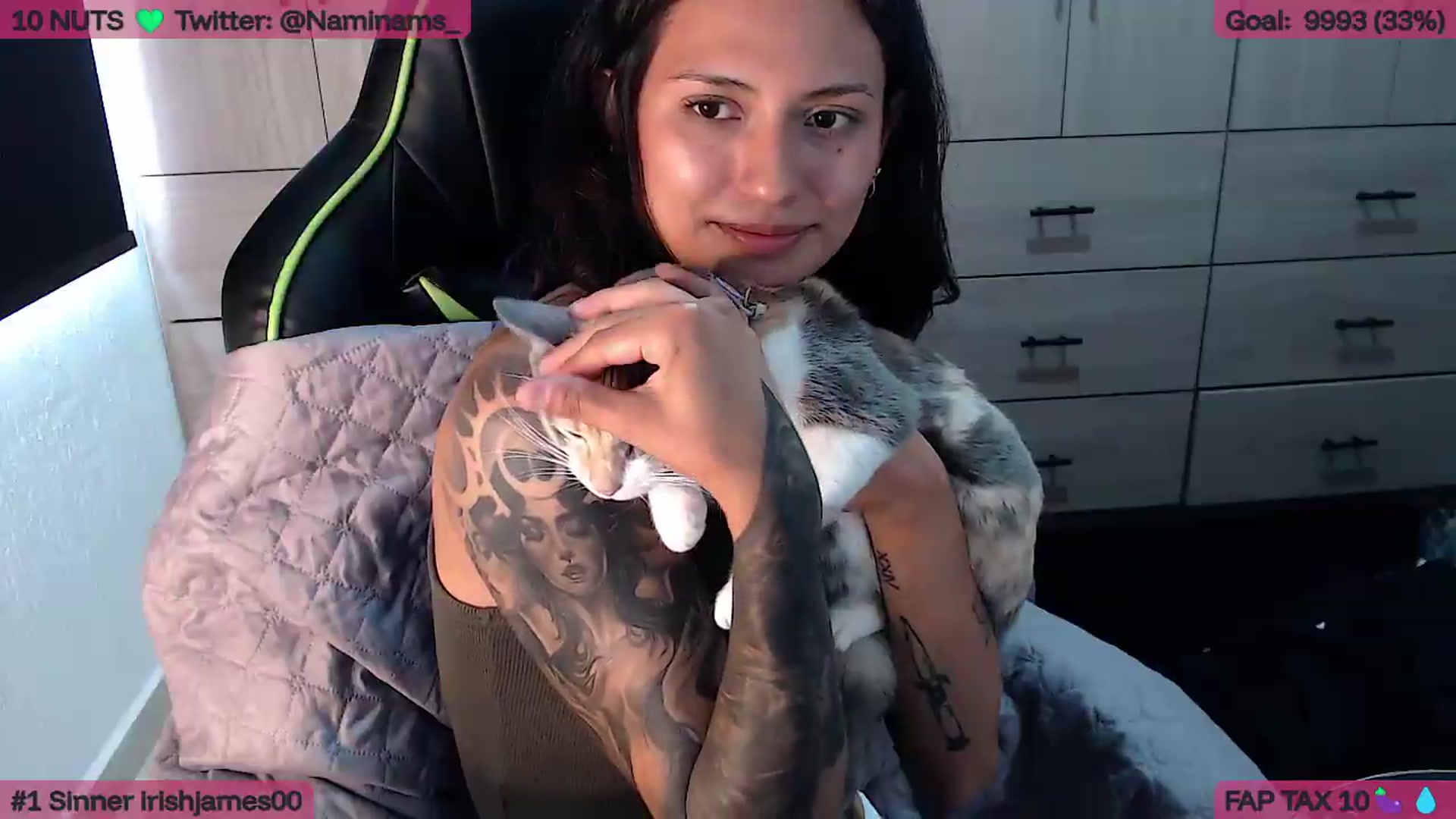 Gallery image thumbnail from NamiSinner's myfreecams stream on, 08/18/2026, 22:22 image 15 of 20