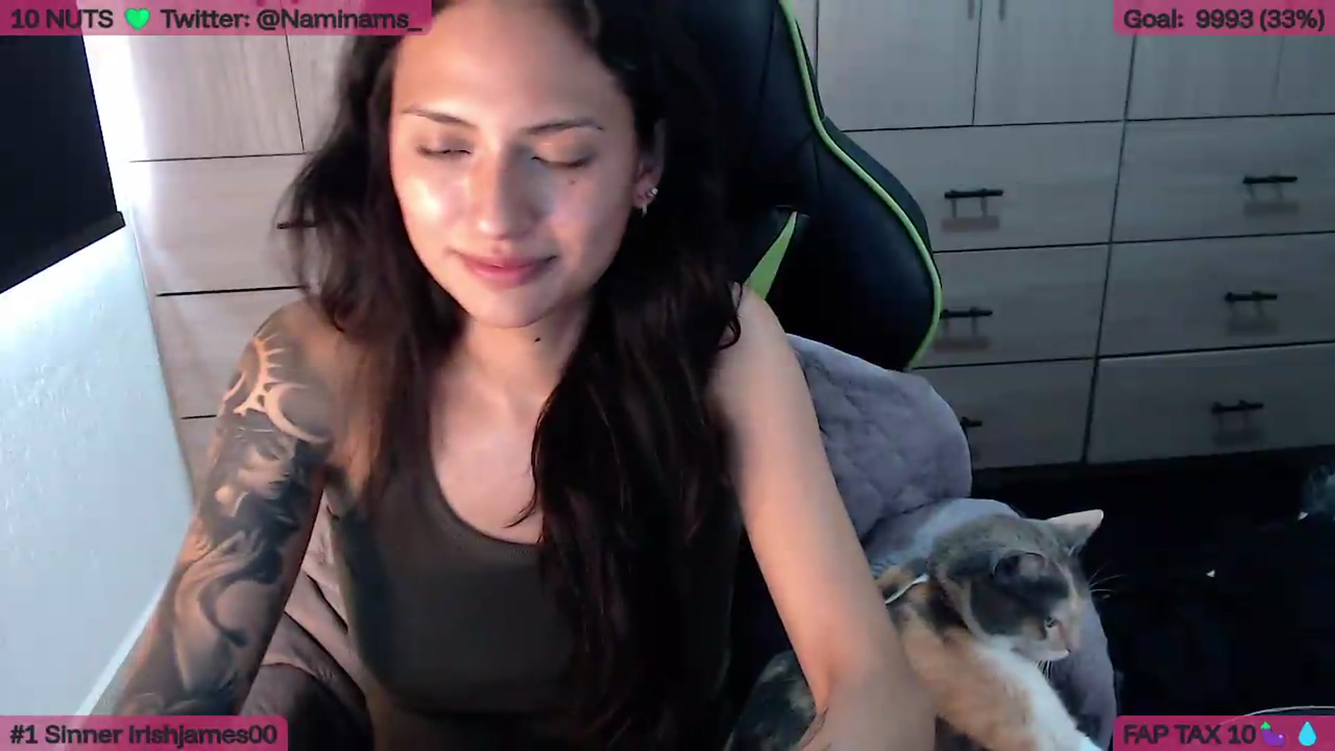 Gallery image thumbnail from NamiSinner's myfreecams stream on, 08/18/2026, 22:22 image 14 of 20