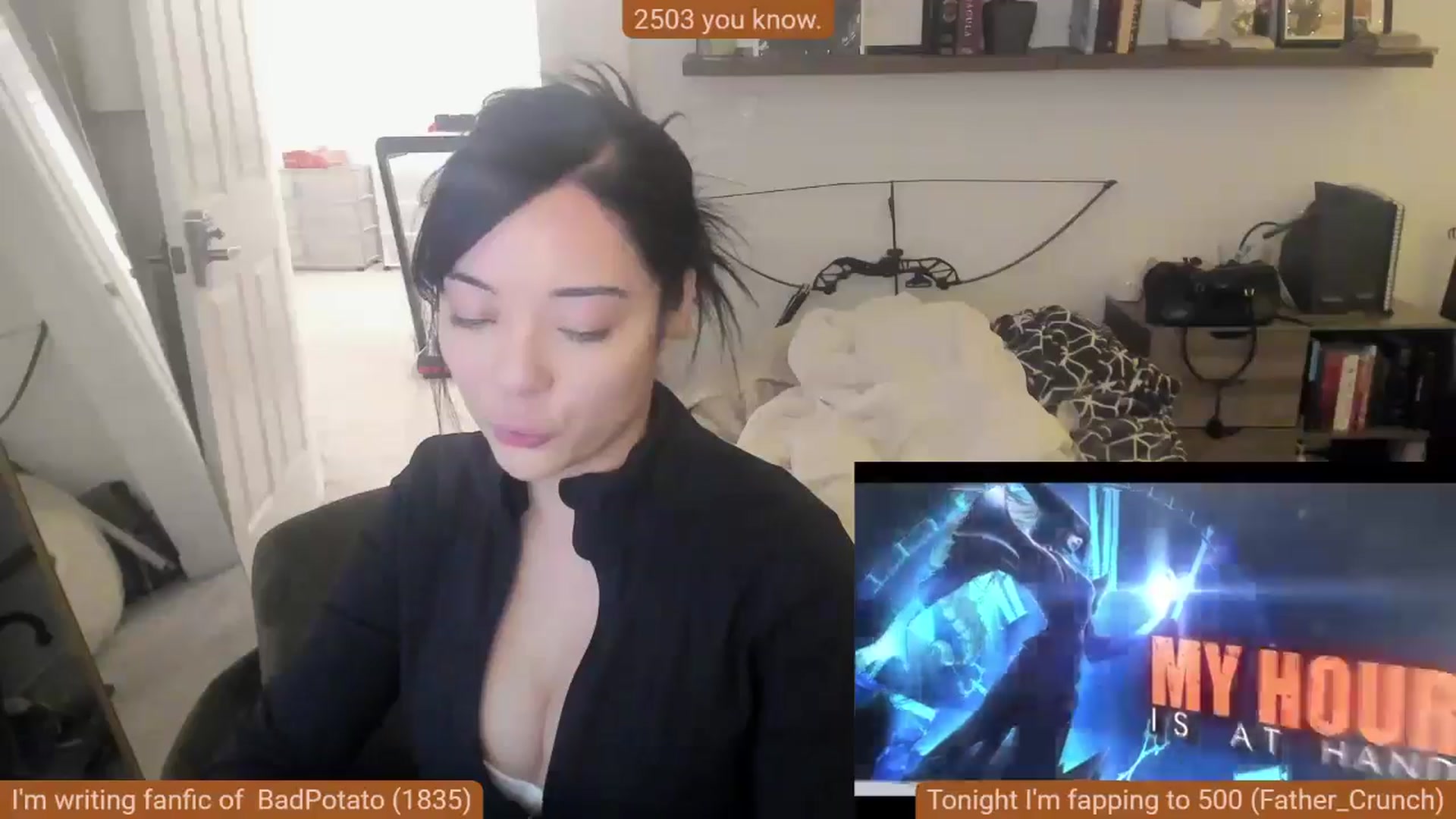 Gallery image thumbnail from Nami_'s myfreecams stream on, 10/22/2024, 08:54 image 6 of 20