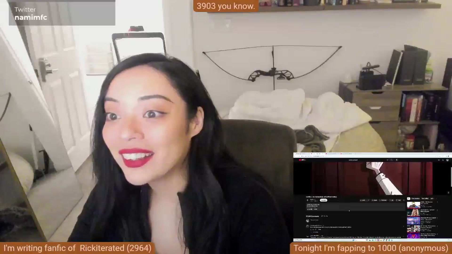 Gallery image thumbnail from Nami_'s myfreecams stream on, 11/16/2024, 16:17 image 12 of 20