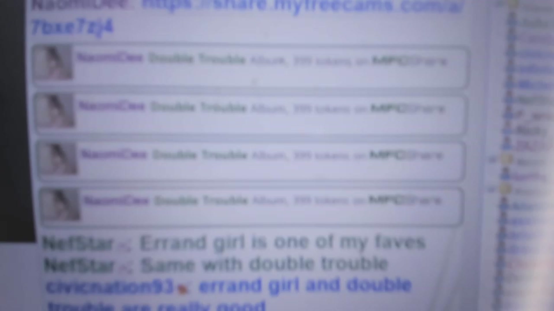 Gallery image thumbnail from NaomiDee's myfreecams stream on, 08/06/2023, 24:05 image 3 of 20
