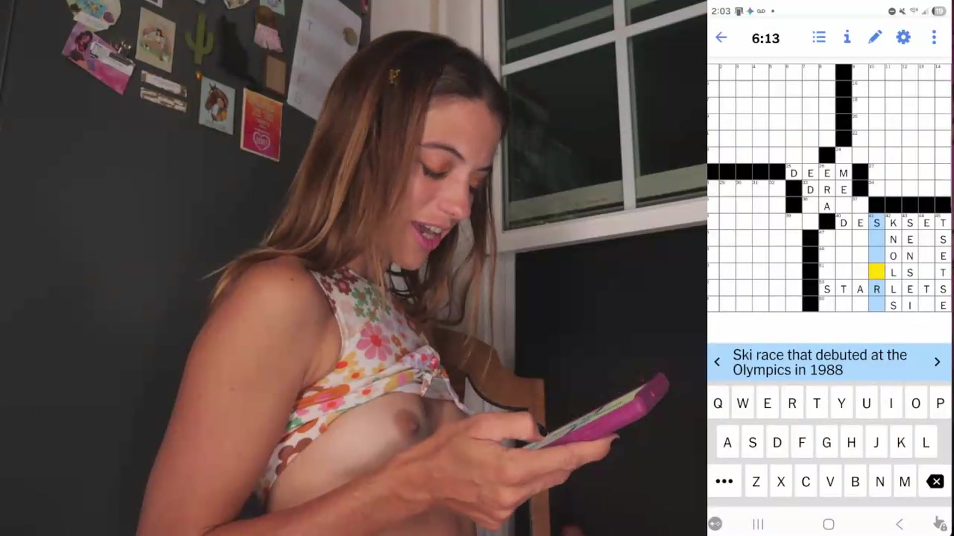 Gallery image thumbnail from NaomiDee's myfreecams stream on, 06/10/2026, 08:12 image 15 of 20