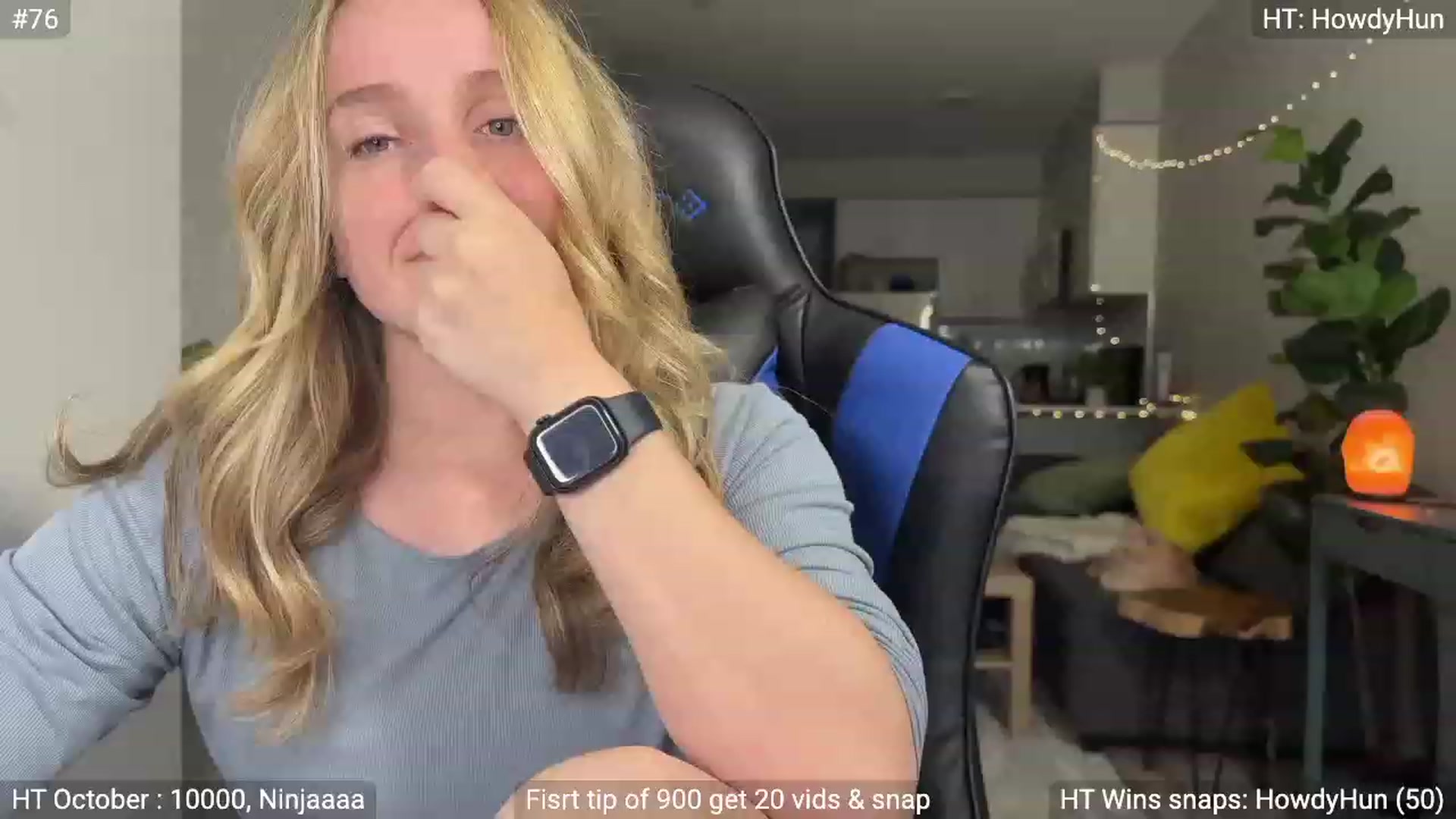 Gallery image thumbnail from NatGPT's myfreecams stream on, 10/12/2023, 24:21 image 1 of 20