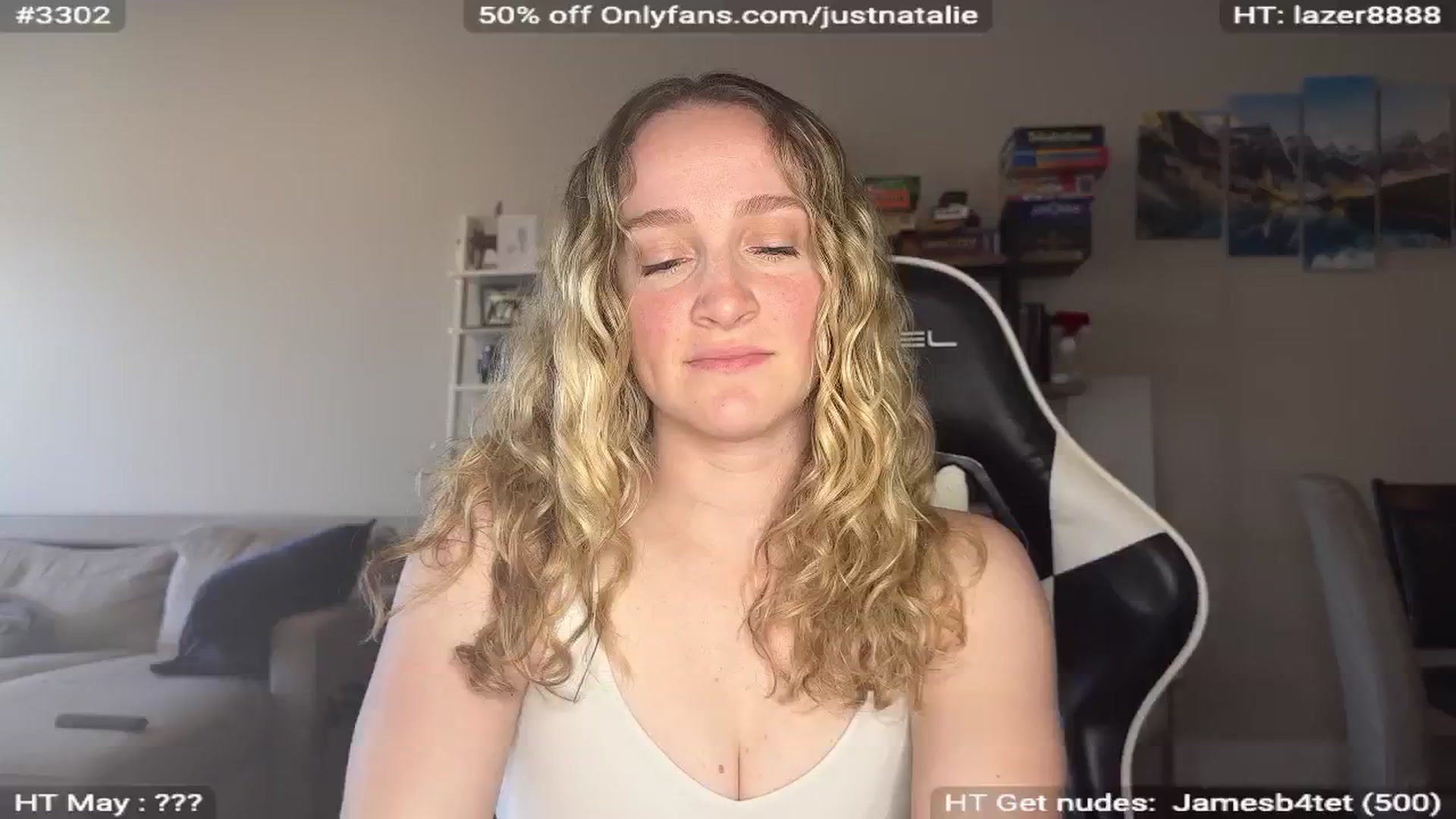 Gallery image thumbnail from NatGPT's myfreecams stream on, 05/04/2024, 15:47 image 15 of 20