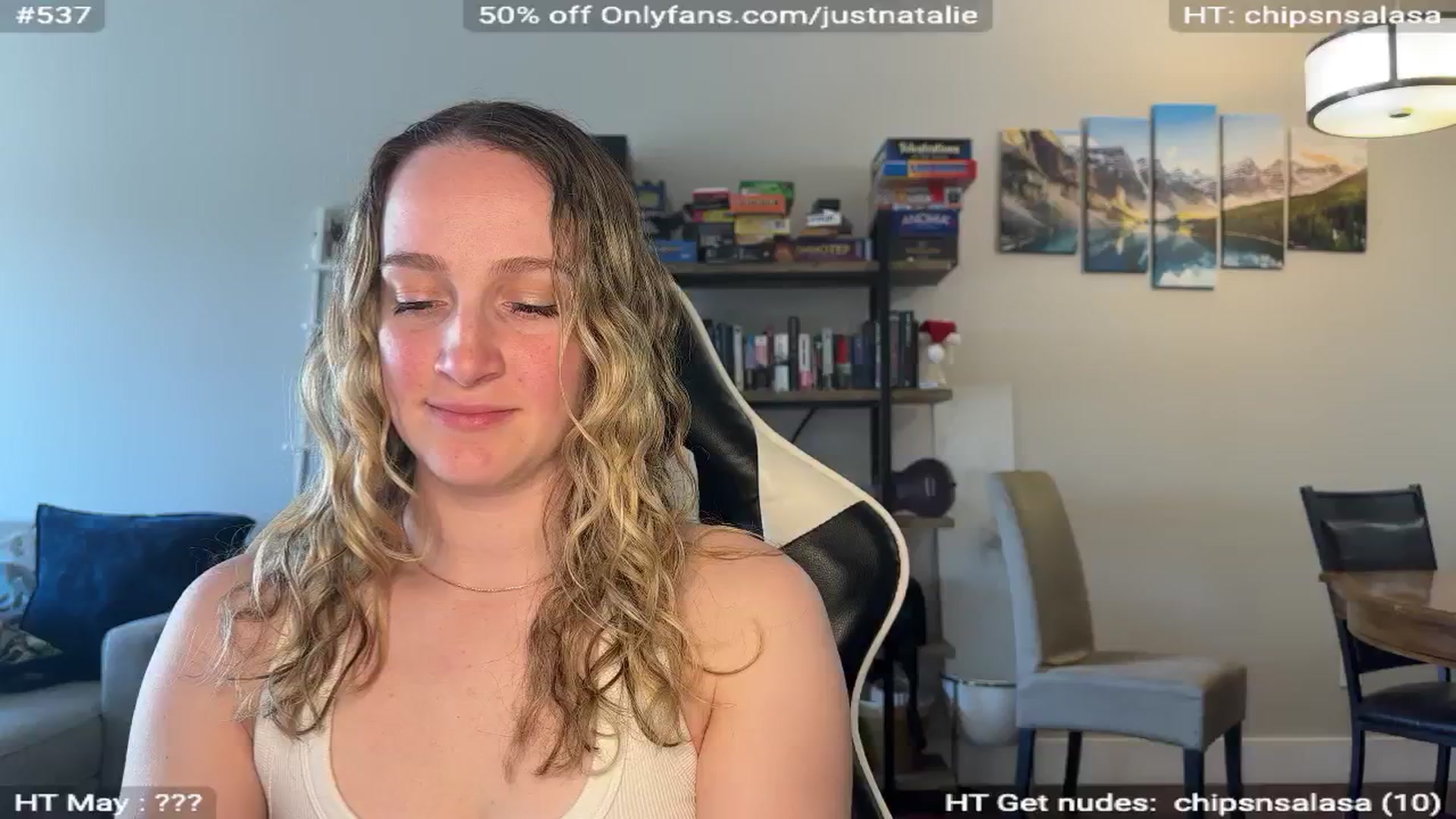 Gallery image thumbnail from NatGPT's myfreecams stream on, 05/11/2024, 16:27 image 4 of 20