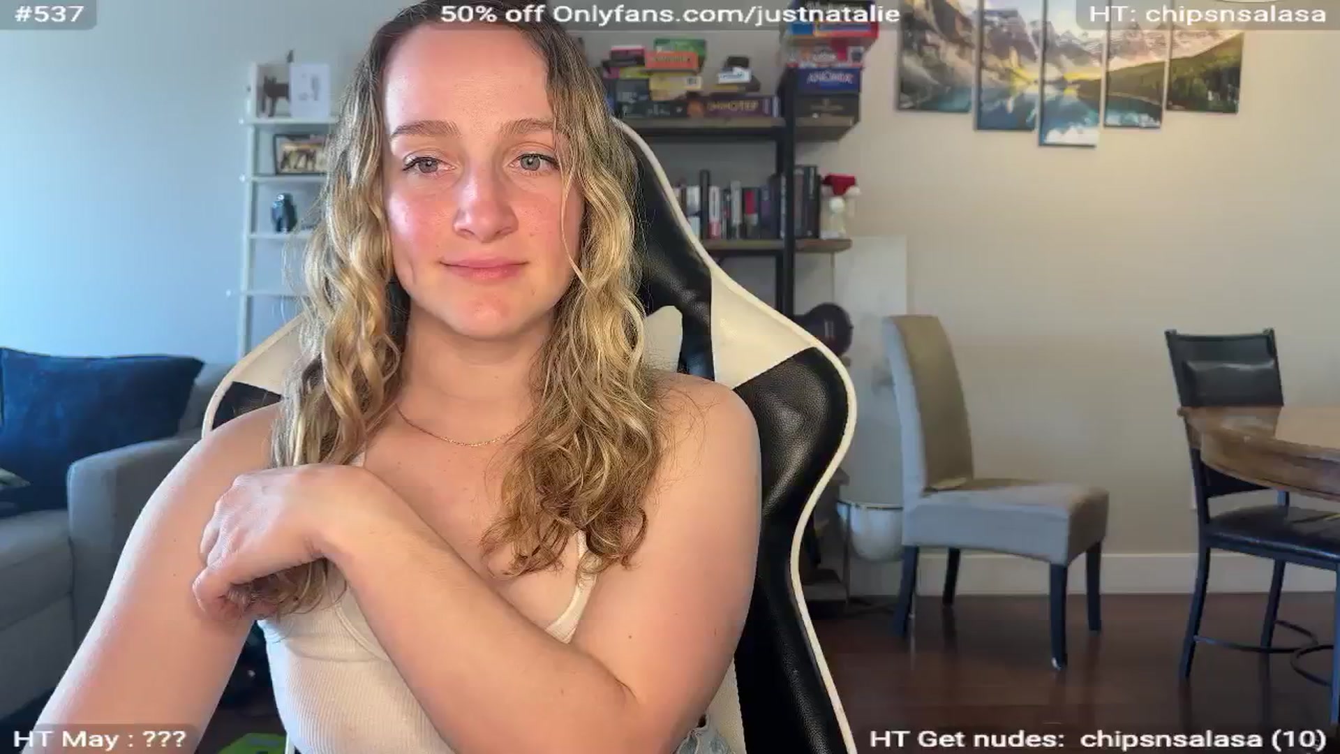 Gallery image thumbnail from NatGPT's myfreecams stream on, 05/11/2024, 16:27 image 6 of 20