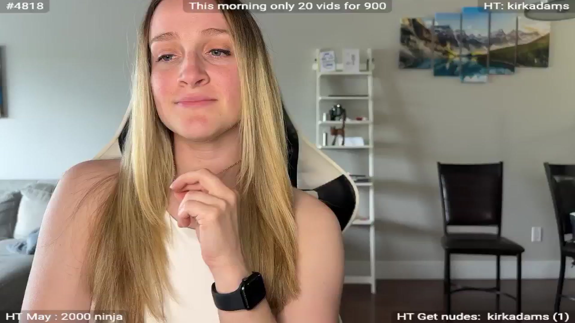 Gallery image thumbnail from NatGPT's myfreecams stream on, 06/02/2024, 20:03 image 3 of 20