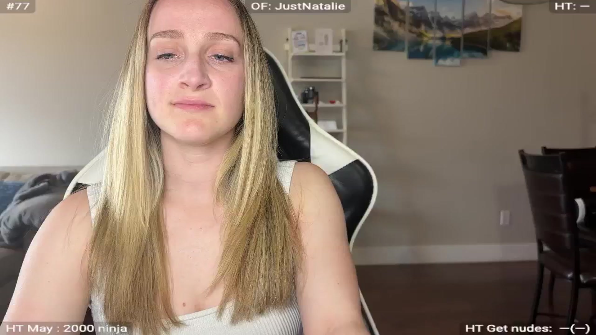 Gallery image thumbnail from NatGPT's myfreecams stream on, 06/04/2024, 24:58 image 2 of 20