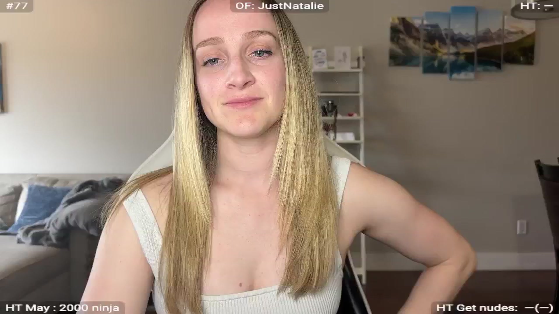 Gallery image thumbnail from NatGPT's myfreecams stream on, 06/04/2024, 24:58 image 1 of 20