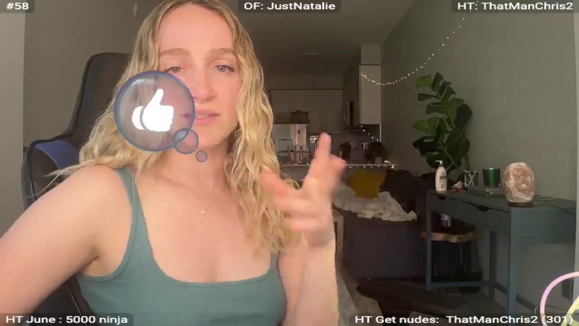 Gallery image thumbnail from NatGPT's myfreecams stream on, 06/21/2024, 17:44 image 14 of 20