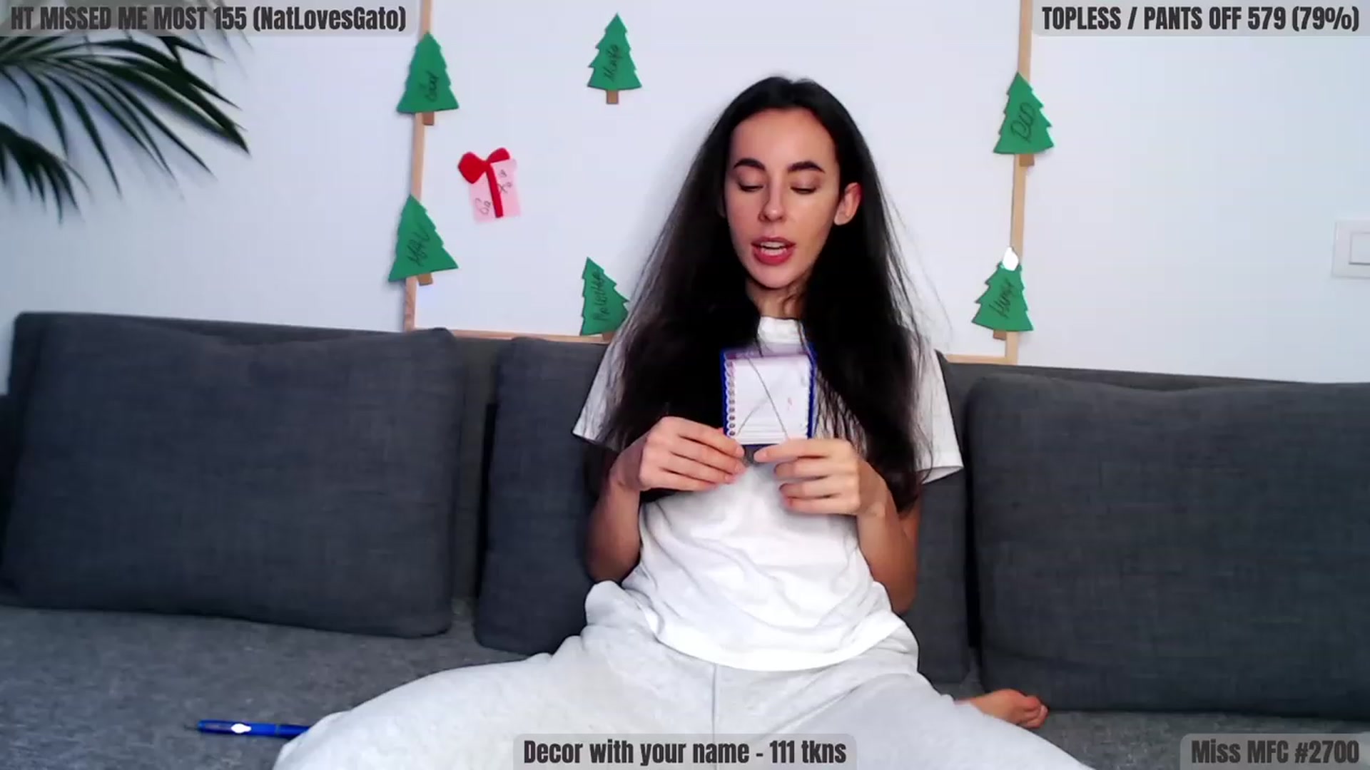 Gallery image thumbnail from NatNatNatNat's myfreecams stream on, 12/03/2022, 21:53 image 17 of 20