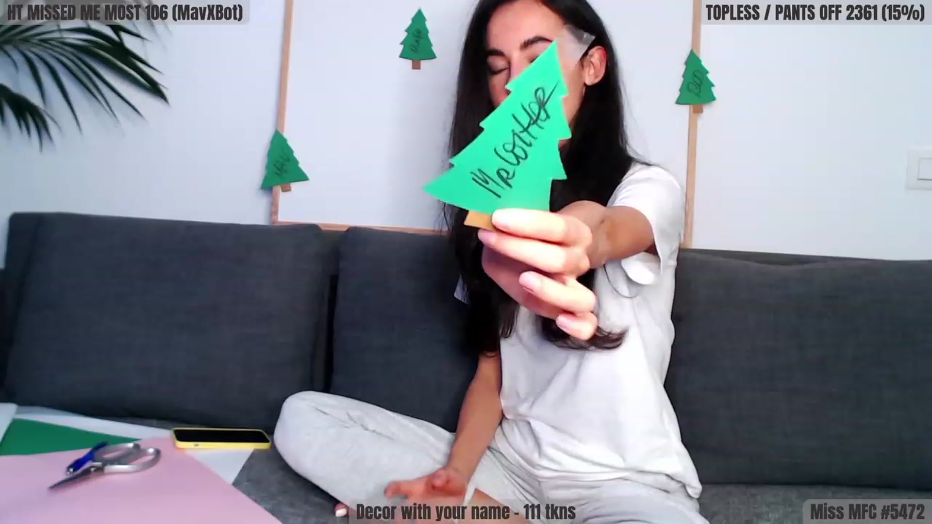 Gallery image thumbnail from NatNatNatNat's myfreecams stream on, 12/03/2022, 21:53 image 9 of 20