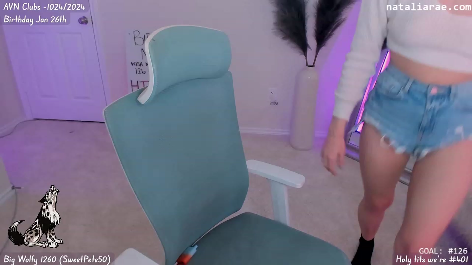 Gallery image thumbnail from Nat_Rae_BDAY's myfreecams stream on, 01/18/2024, 06:06 image 15 of 20
