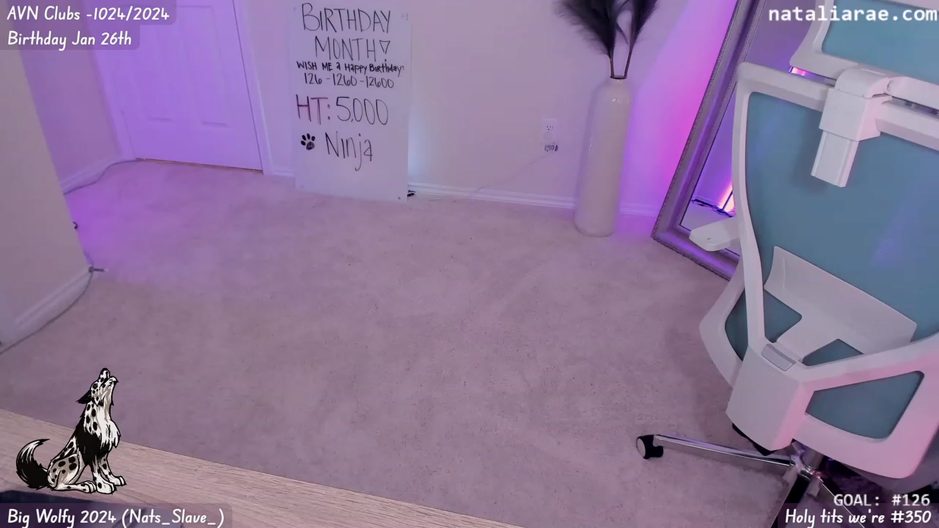 Gallery image thumbnail from Nat_Rae_BDAY's myfreecams stream on, 01/19/2024, 06:39 image 11 of 20