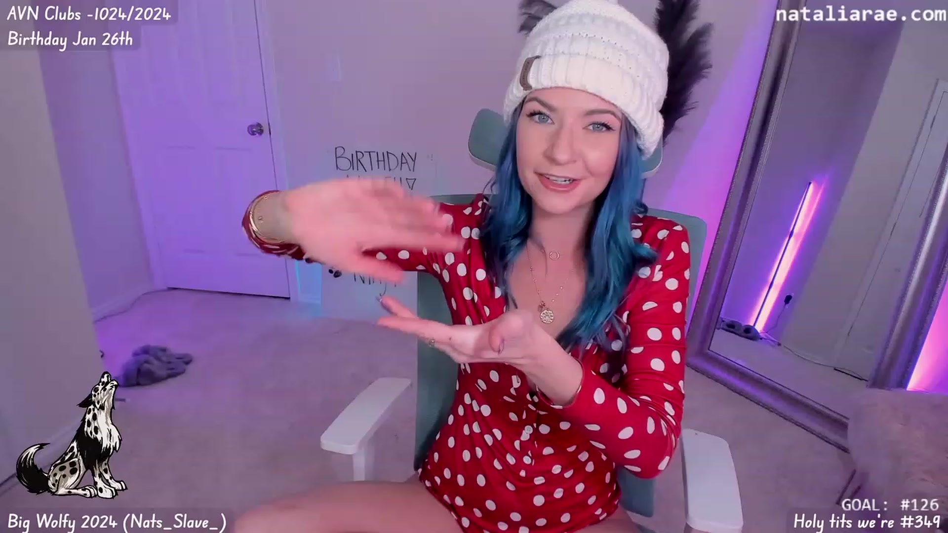 Gallery image thumbnail from Nat_Rae_BDAY's myfreecams stream on, 01/19/2024, 06:39 image 18 of 20