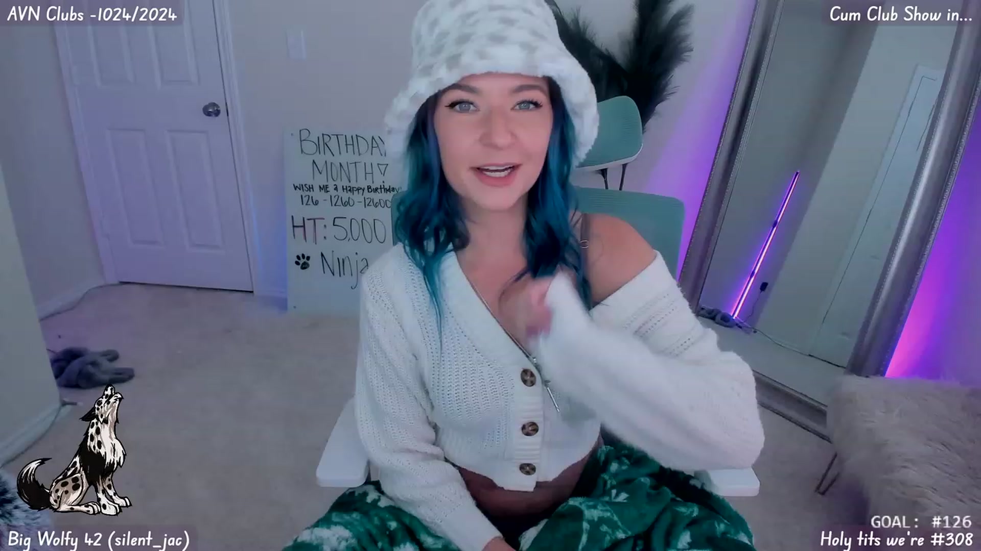 Gallery image thumbnail from Nat_Rae_BDAY's myfreecams stream on, 01/19/2024, 22:48 image 8 of 20