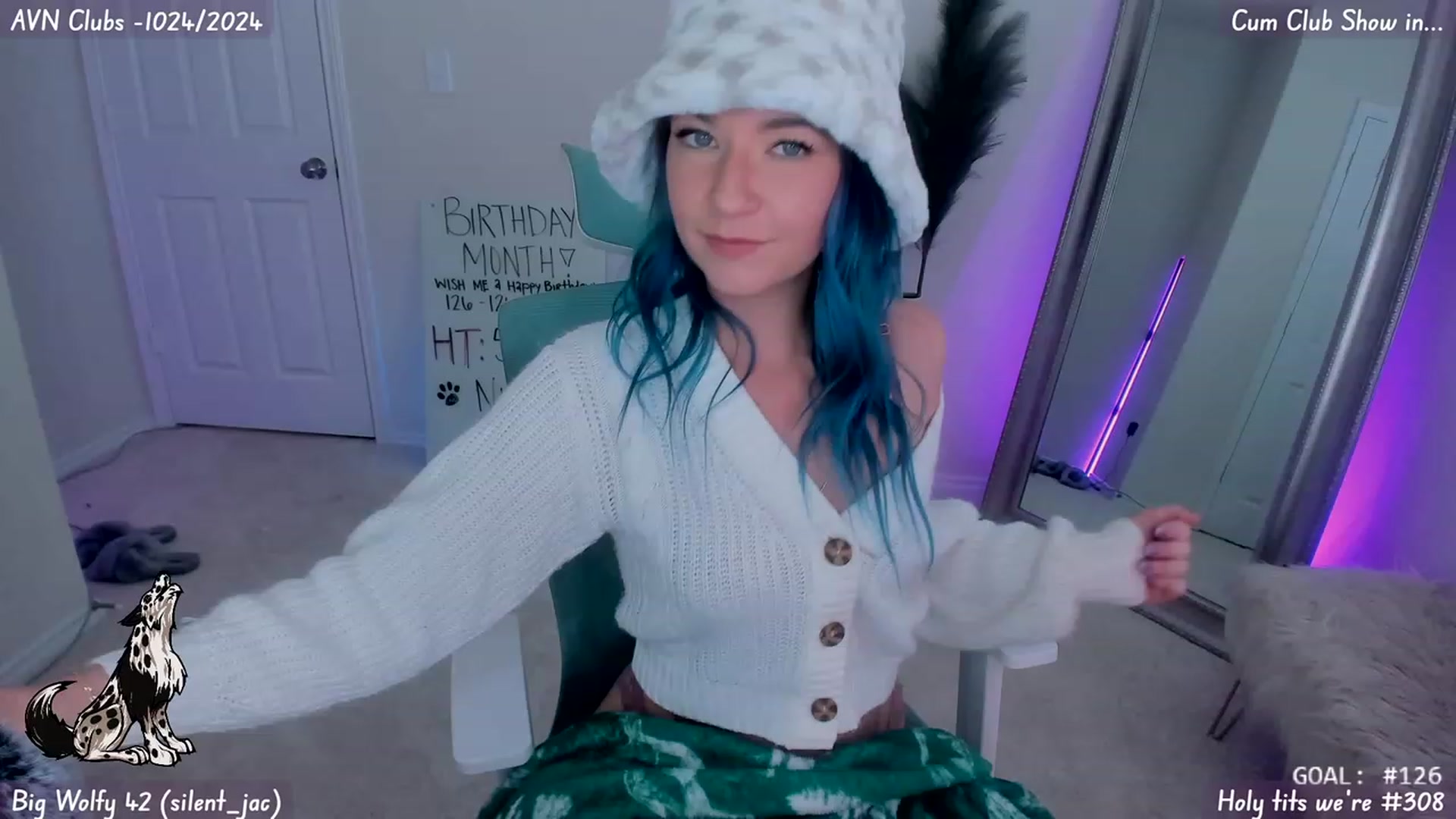 Gallery image thumbnail from Nat_Rae_BDAY's myfreecams stream on, 01/19/2024, 22:48 image 16 of 20