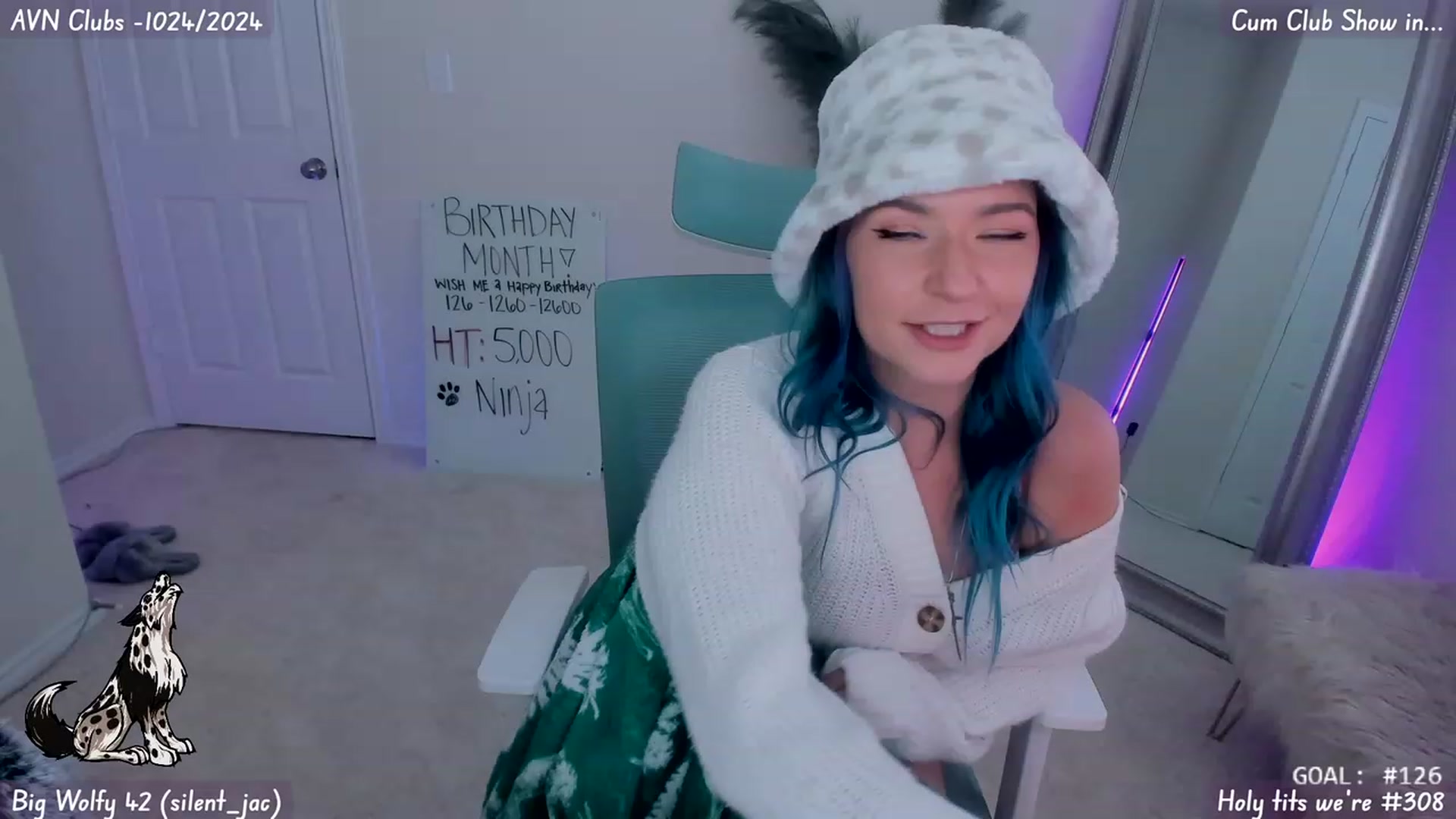 Gallery image thumbnail from Nat_Rae_BDAY's myfreecams stream on, 01/19/2024, 22:48 image 13 of 20