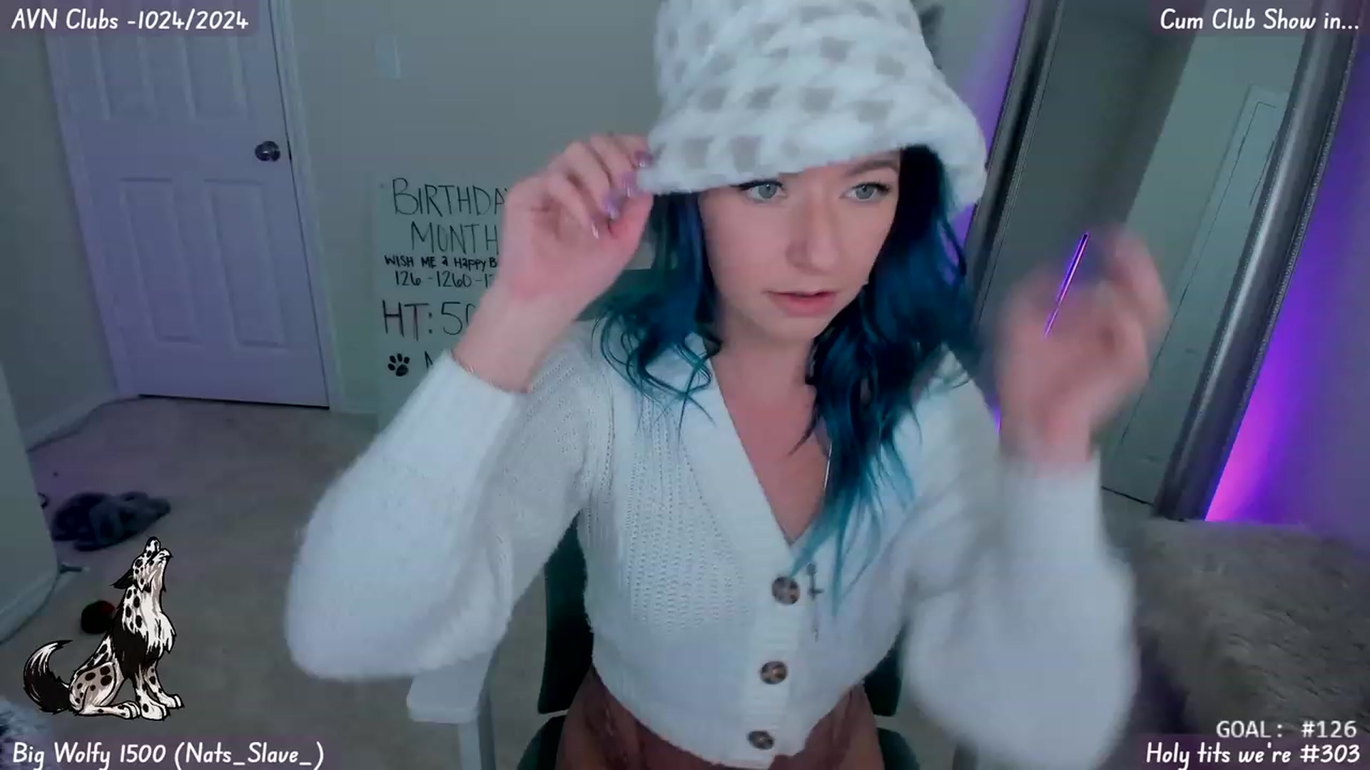 Gallery image thumbnail from Nat_Rae_BDAY's myfreecams stream on, 01/19/2024, 23:47 image 16 of 20
