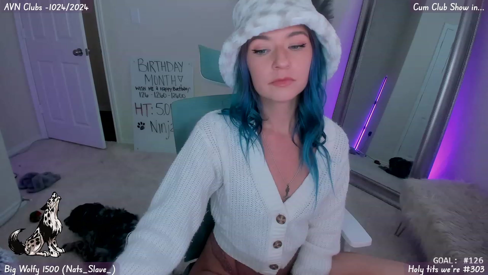 Gallery image thumbnail from Nat_Rae_BDAY's myfreecams stream on, 01/19/2024, 23:47 image 1 of 20