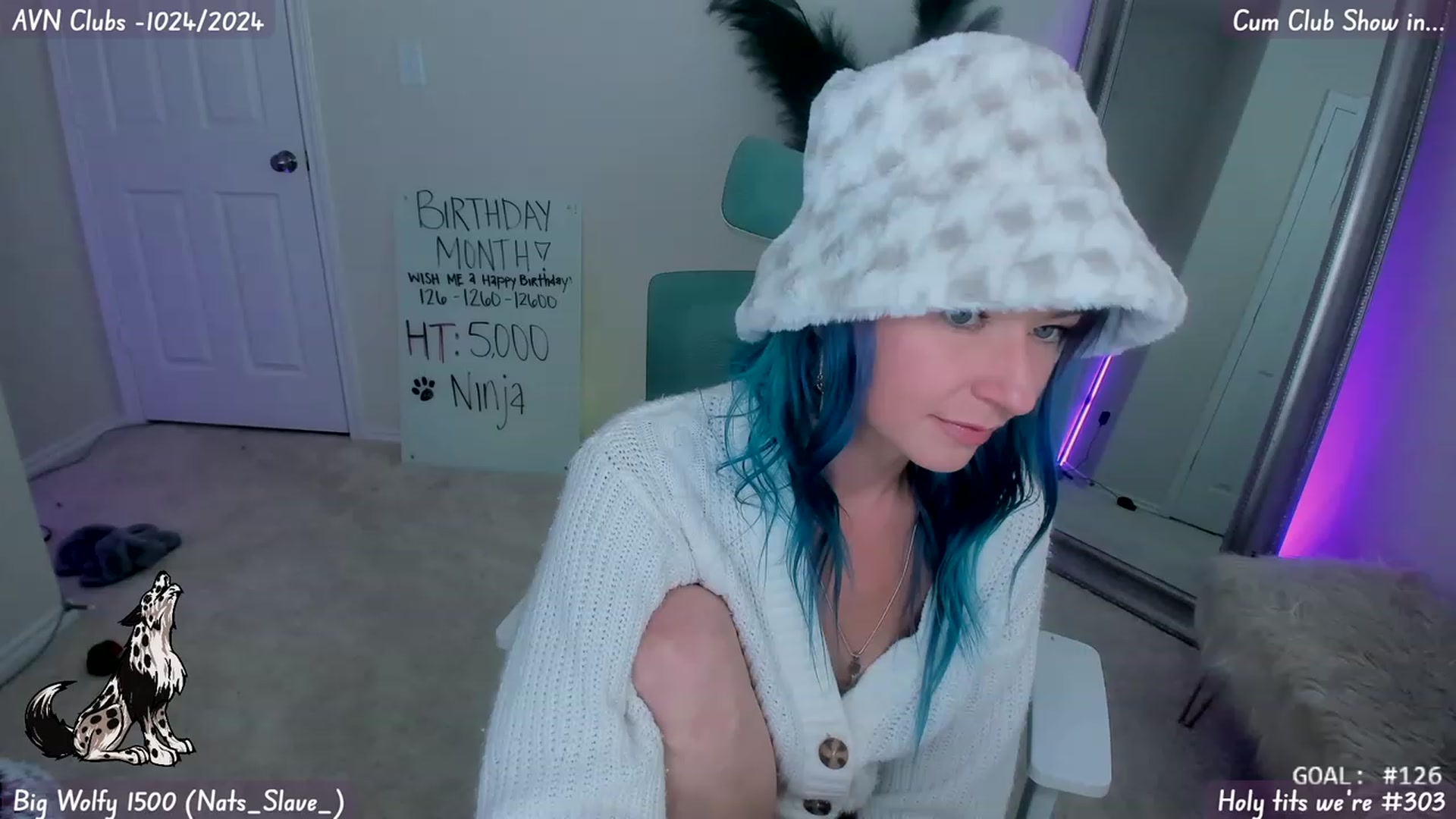 Gallery image thumbnail from Nat_Rae_BDAY's myfreecams stream on, 01/19/2024, 23:47 image 20 of 20