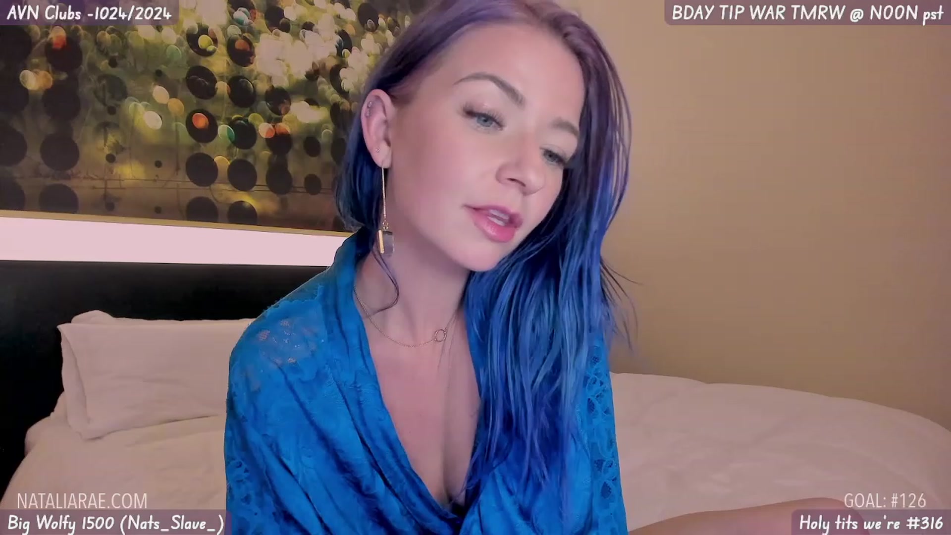 Gallery image thumbnail from Nat_Rae_BDAY's myfreecams stream on, 01/26/2024, 03:00 image 8 of 20