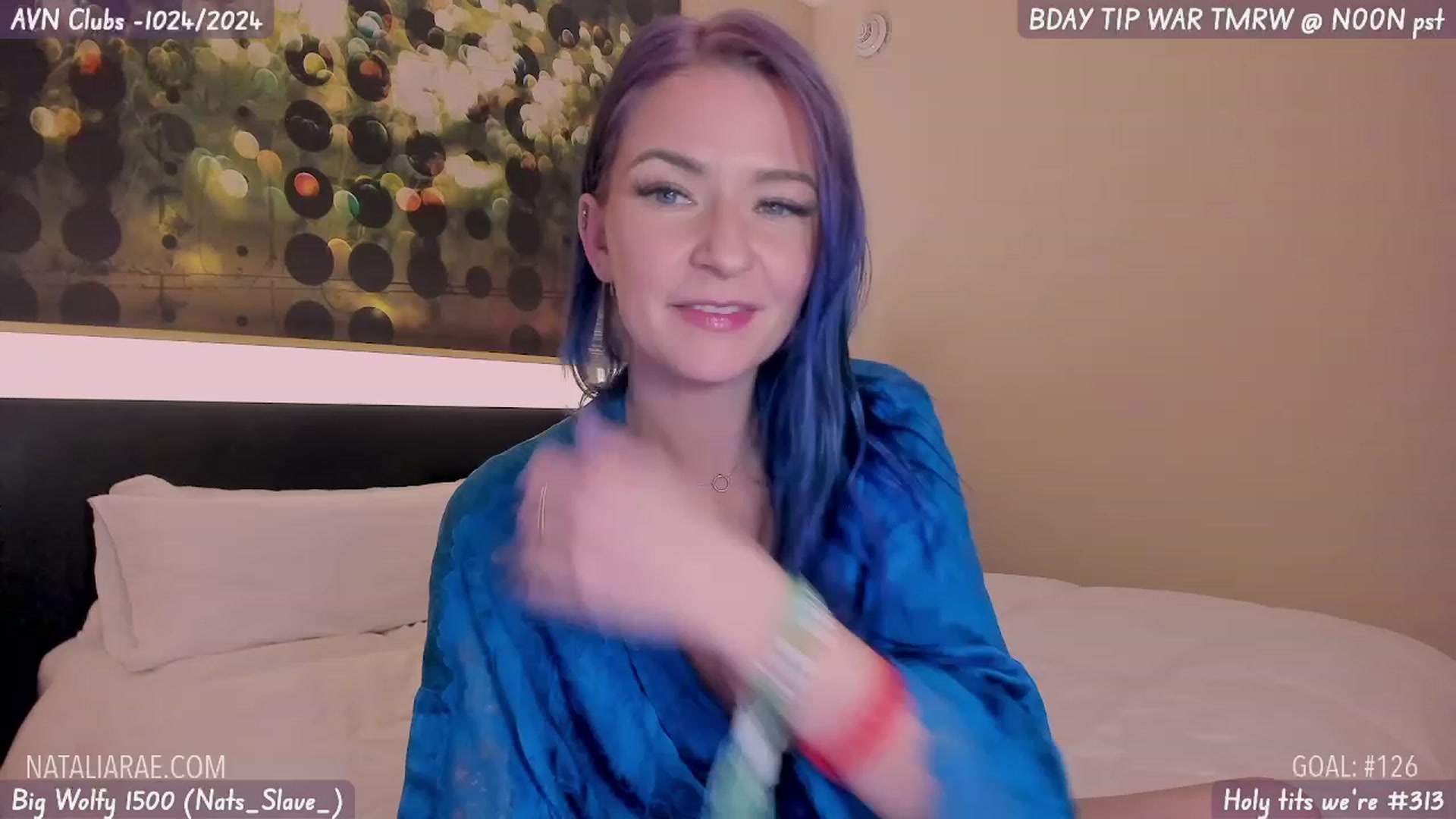 Gallery image thumbnail from Nat_Rae_BDAY's myfreecams stream on, 01/26/2024, 03:00 image 17 of 20