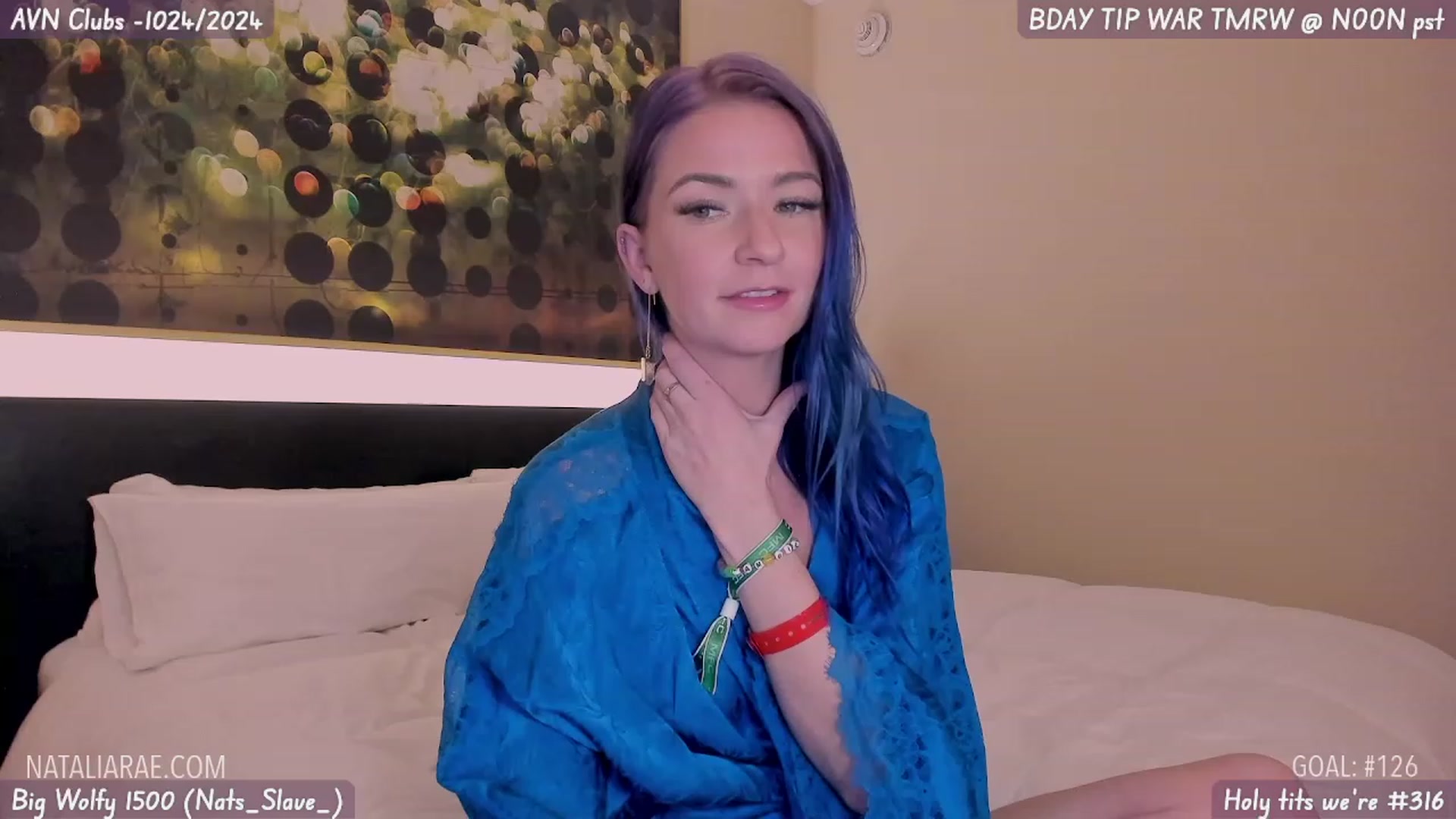 Gallery image thumbnail from Nat_Rae_BDAY's myfreecams stream on, 01/26/2024, 03:00 image 11 of 20