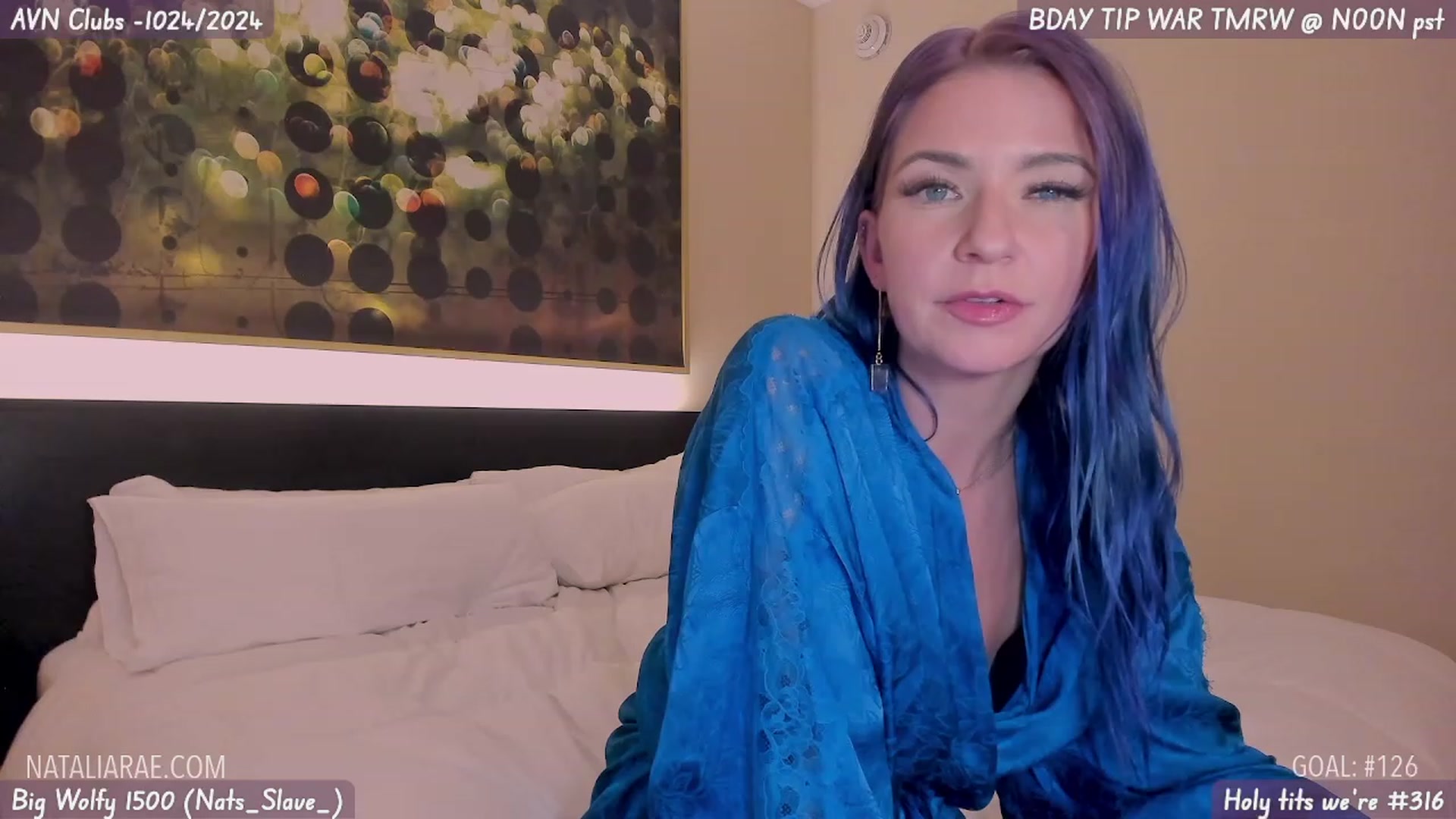 Gallery image thumbnail from Nat_Rae_BDAY's myfreecams stream on, 01/26/2024, 03:00 image 10 of 20