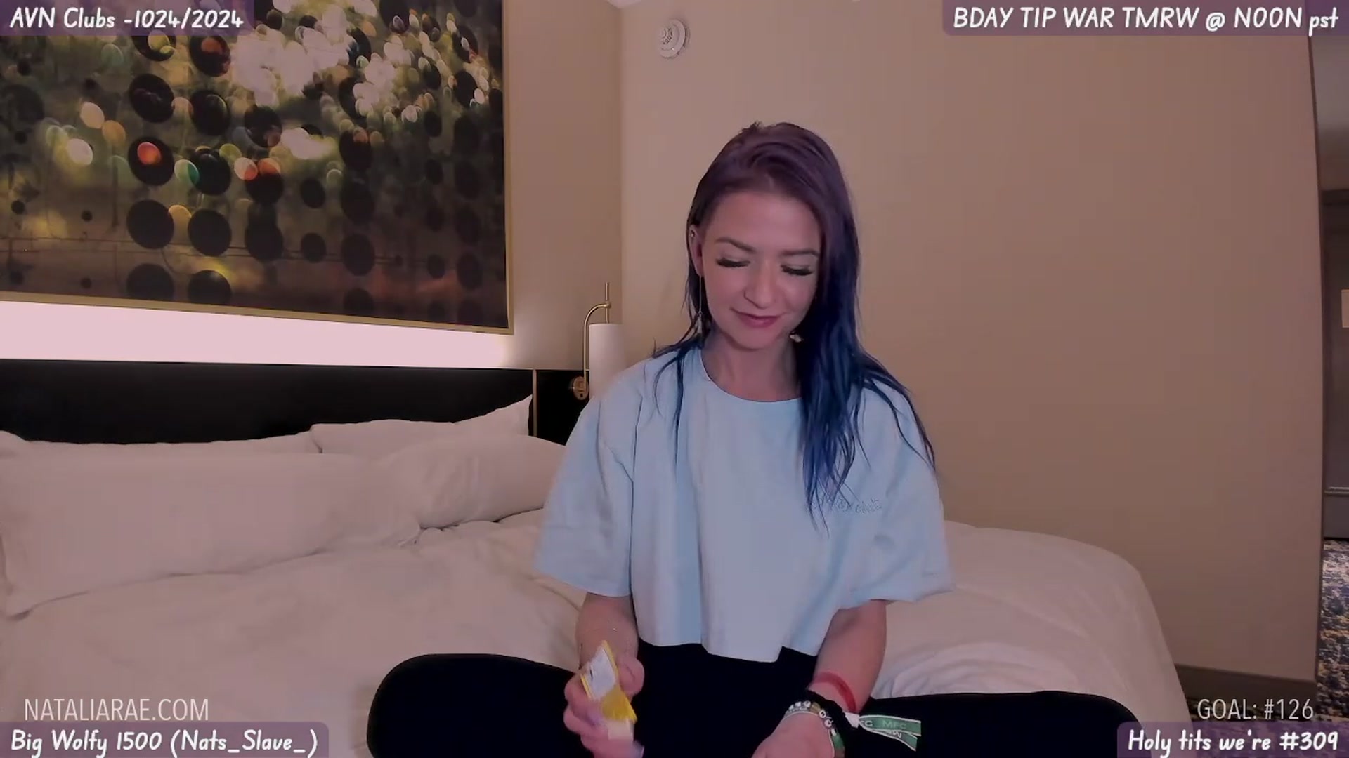 Gallery image thumbnail from Nat_Rae_BDAY's myfreecams stream on, 01/26/2024, 04:43 image 15 of 20