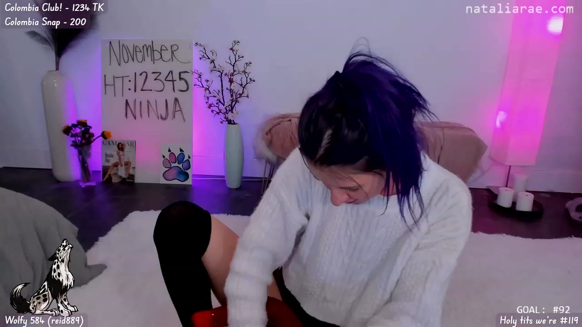 Gallery image thumbnail from Natalia_Rae's myfreecams stream on, 11/23/2023, 09:45 image 12 of 20