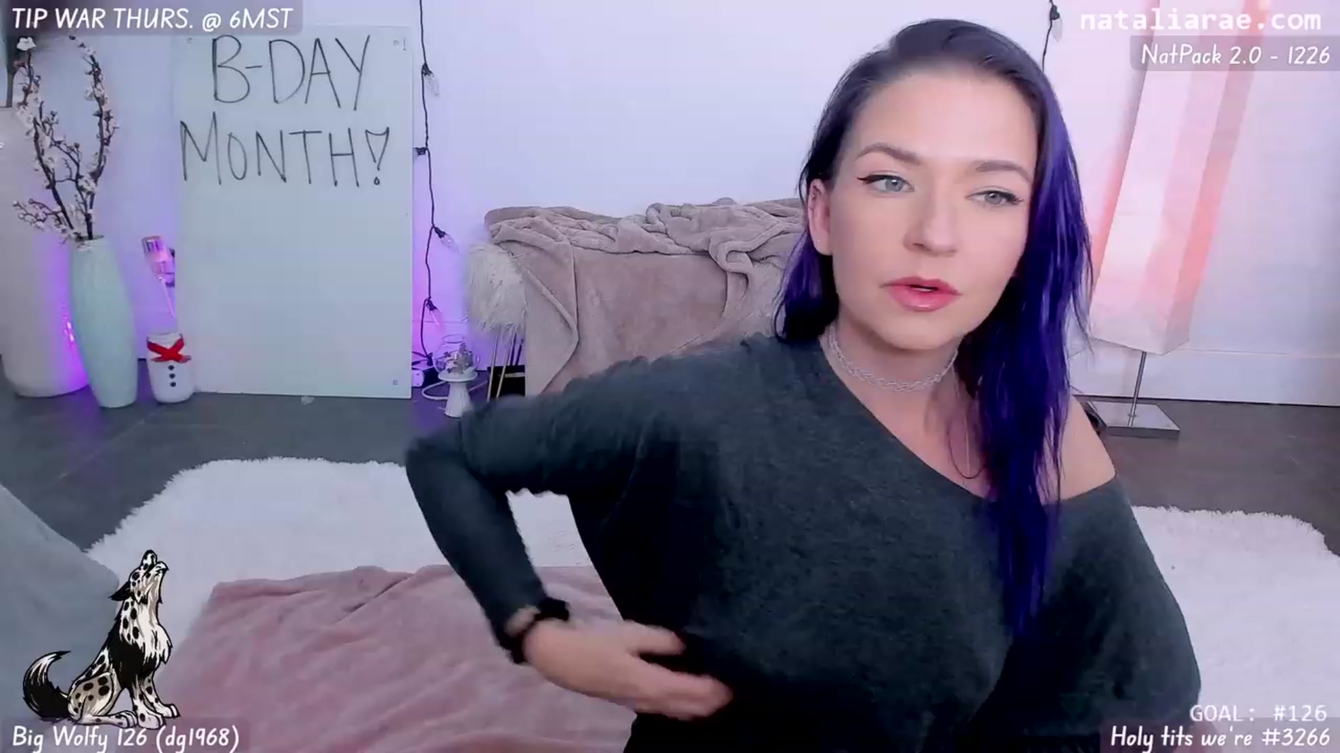 Gallery image thumbnail from Natalia_Rae's myfreecams stream on, 01/03/2024, 06:14 image 4 of 20
