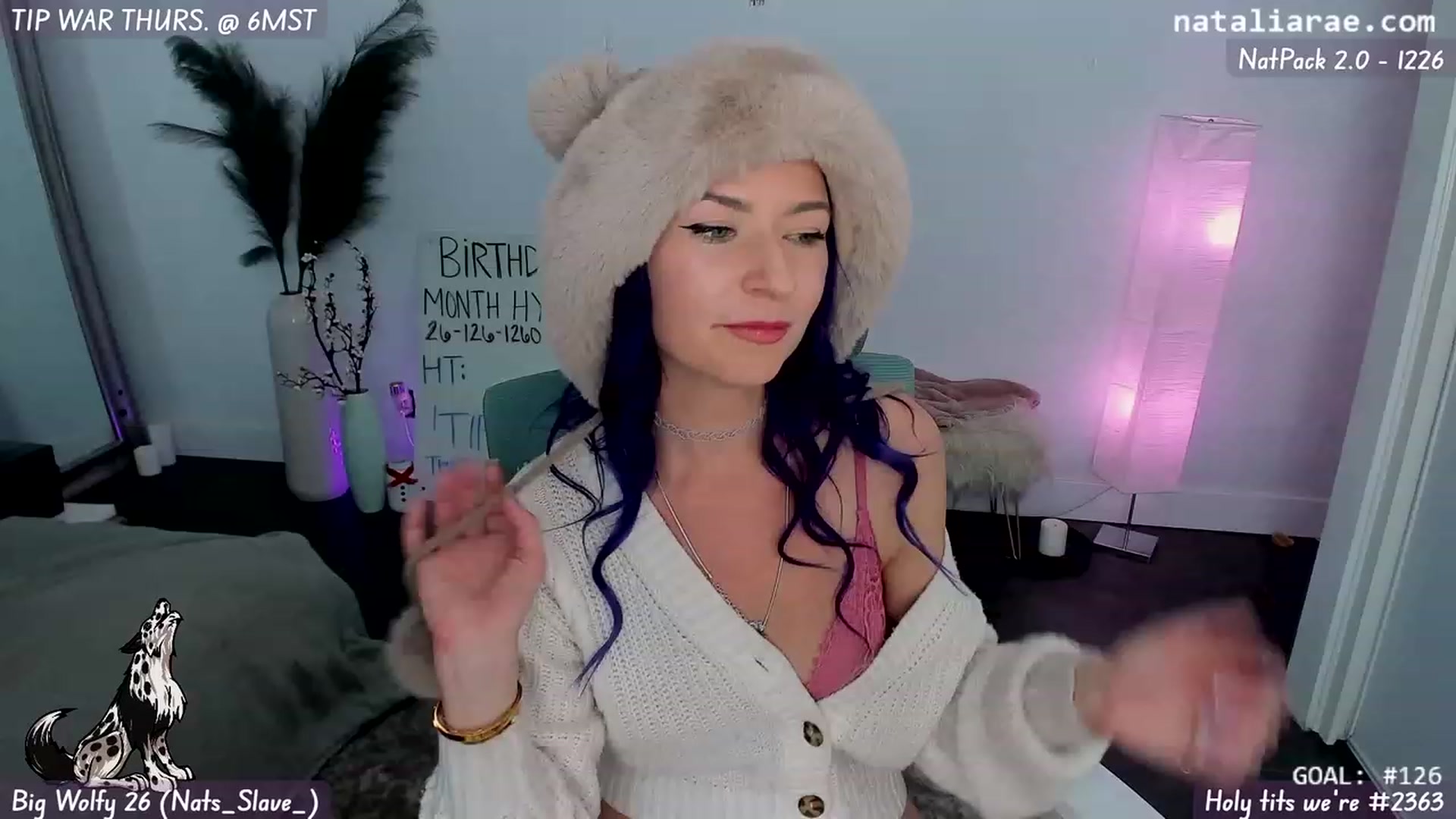 Gallery image thumbnail from Natalia_Rae's myfreecams stream on, 01/04/2024, 03:41 image 8 of 20