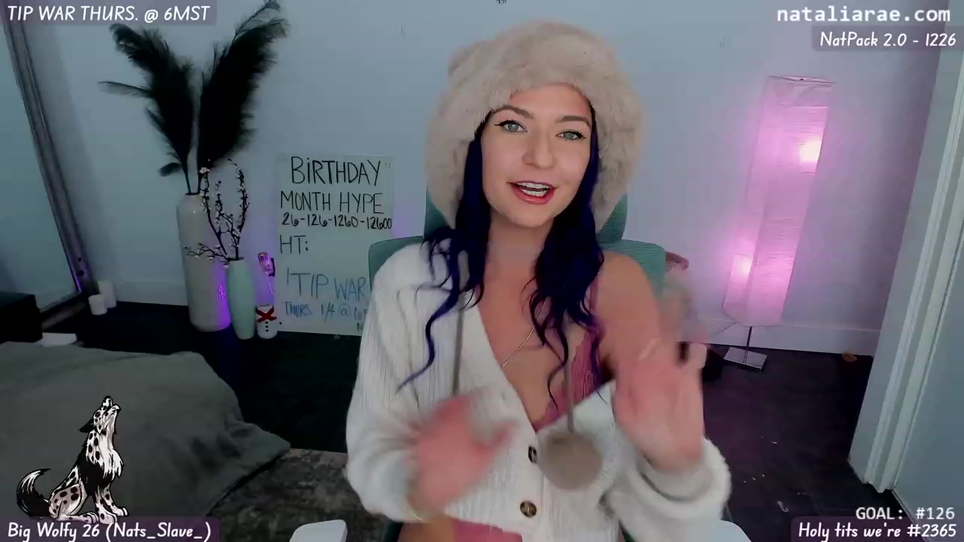 Gallery image thumbnail from Natalia_Rae's myfreecams stream on, 01/04/2024, 03:41 image 9 of 20