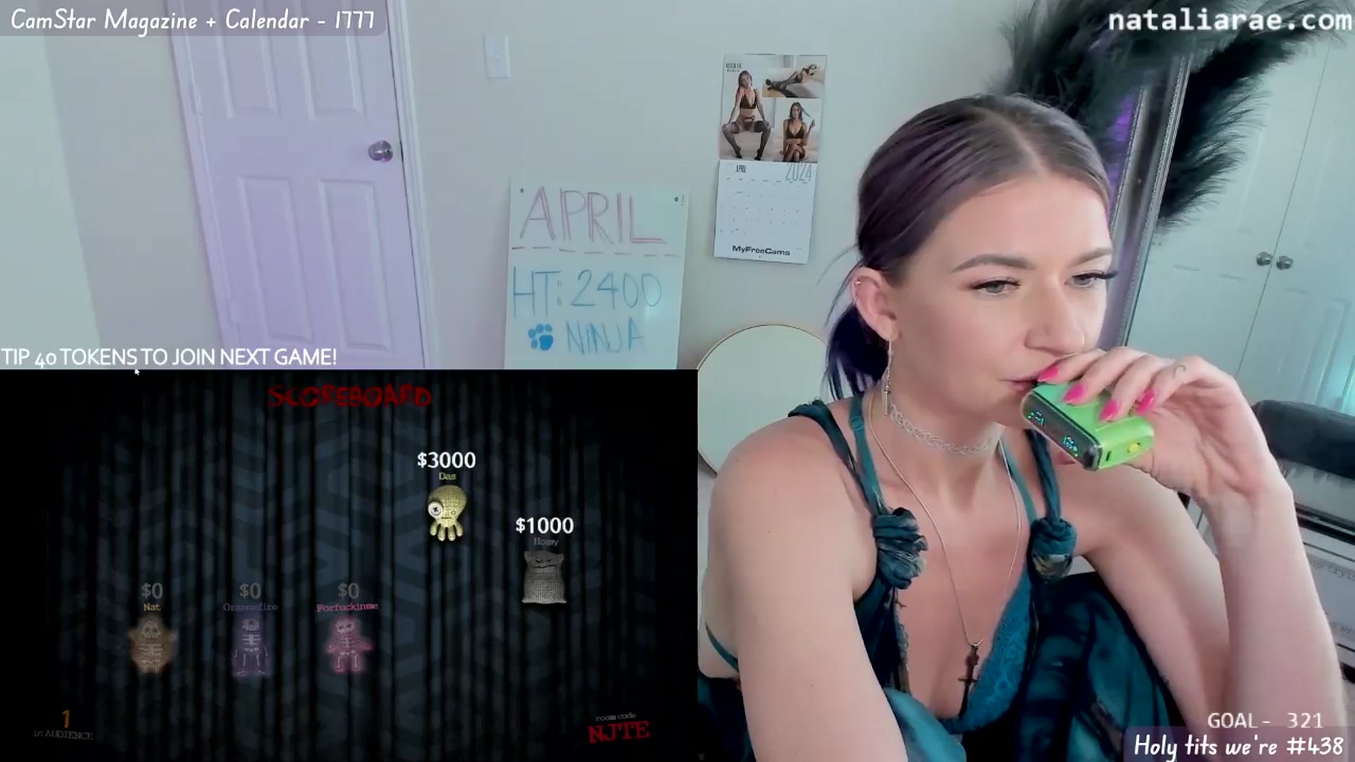 Gallery image thumbnail from Natalia_Rae's myfreecams stream on, 04/05/2024, 23:59 image 12 of 20