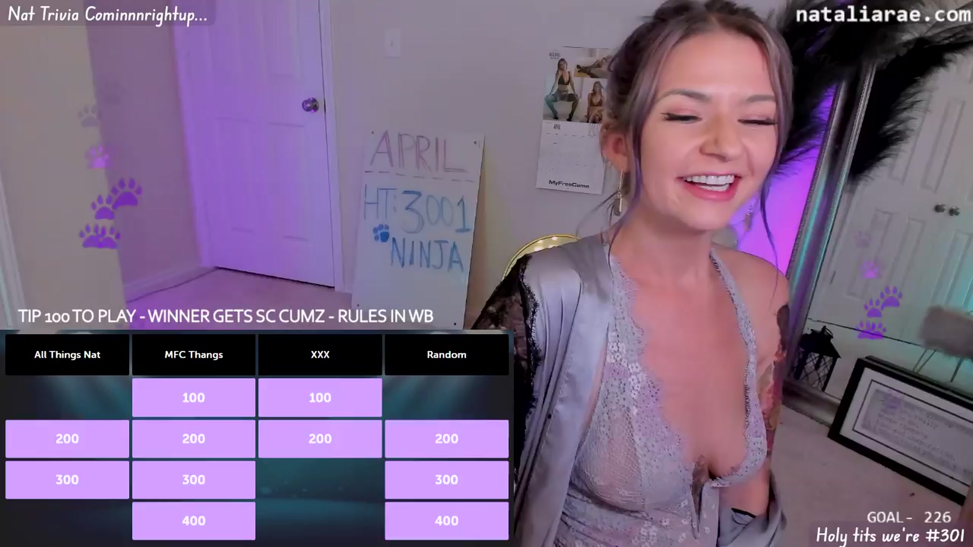 Gallery image thumbnail from Natalia_Rae's myfreecams stream on, 04/10/2024, 04:21 image 19 of 20