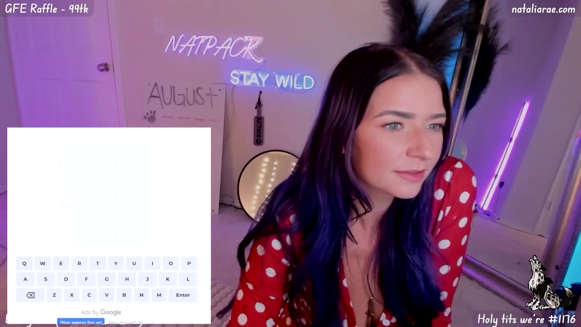 Gallery image thumbnail from Natalia_Rae's myfreecams stream on, 08/06/2024, 06:47 image 6 of 20