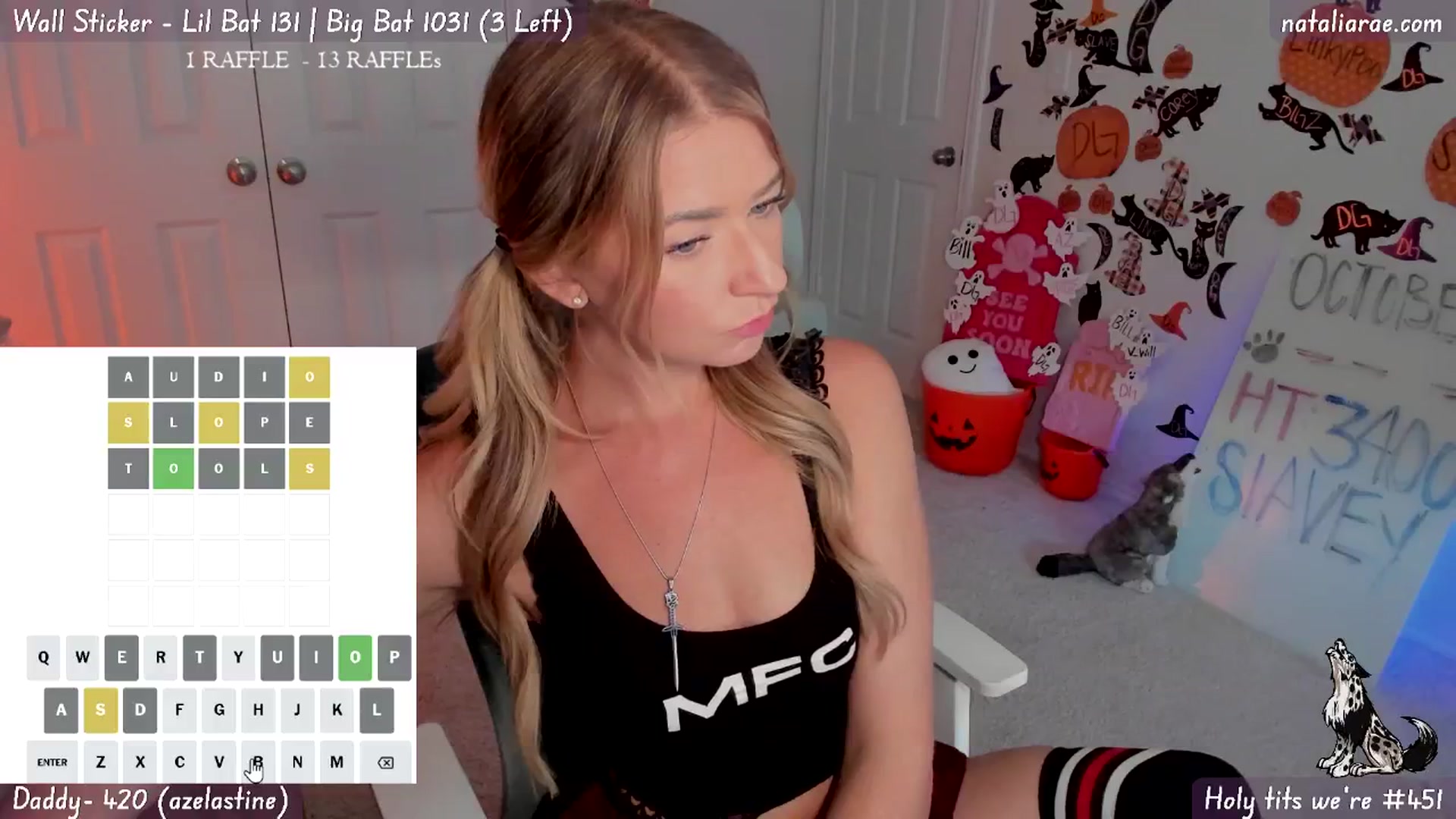 Gallery image thumbnail from Natalia_Rae's myfreecams stream on, 10/25/2024, 24:05 image 7 of 20