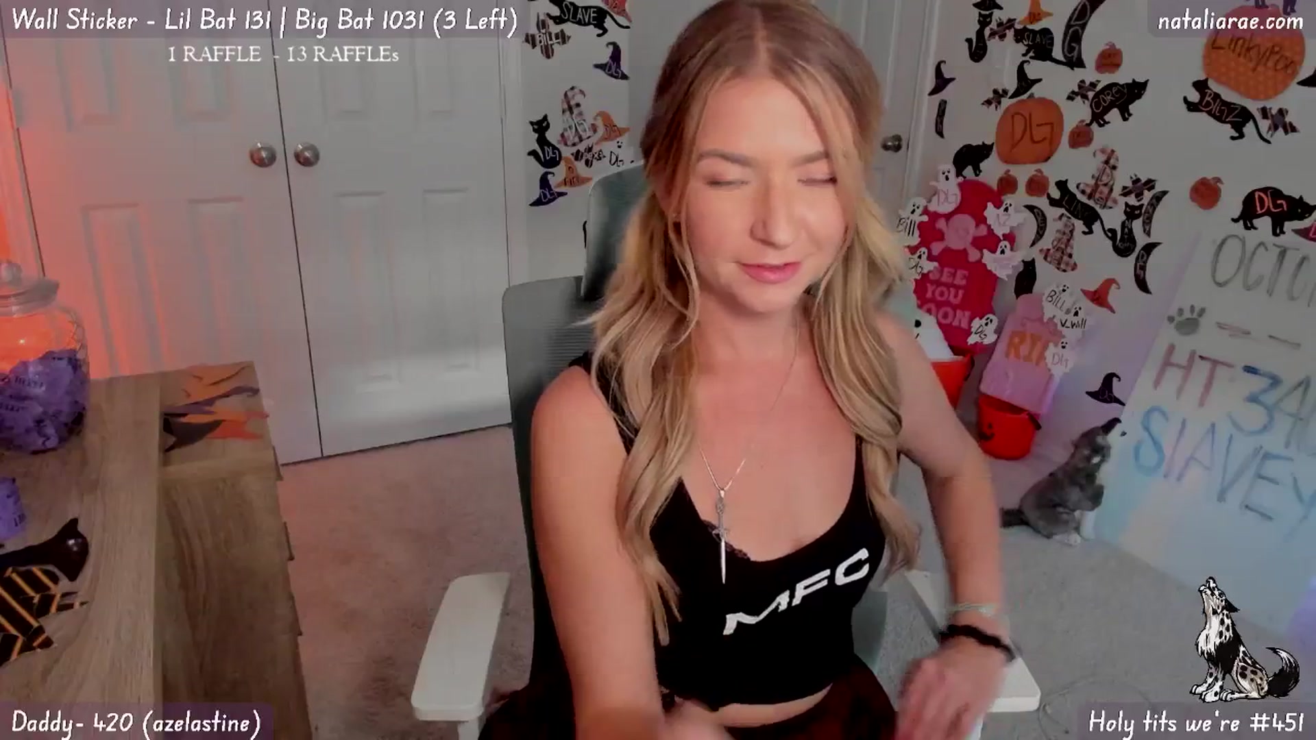 Gallery image thumbnail from Natalia_Rae's myfreecams stream on, 10/25/2024, 24:05 image 6 of 20