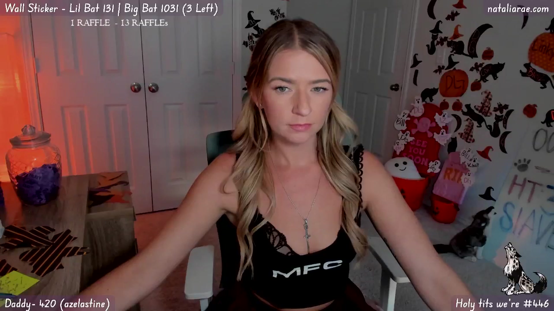 Gallery image thumbnail from Natalia_Rae's myfreecams stream on, 10/25/2024, 24:05 image 10 of 20