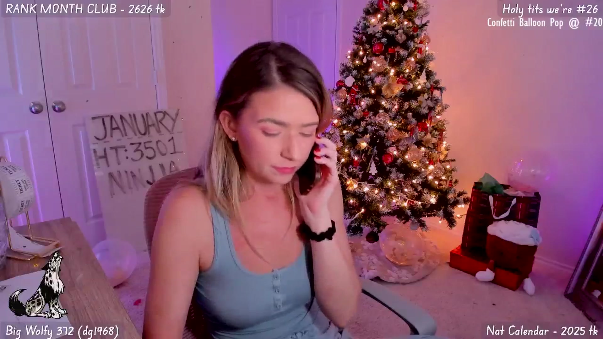 Gallery image thumbnail from Natalia_Rae's myfreecams stream on, 01/03/2025, 23:38 image 11 of 20