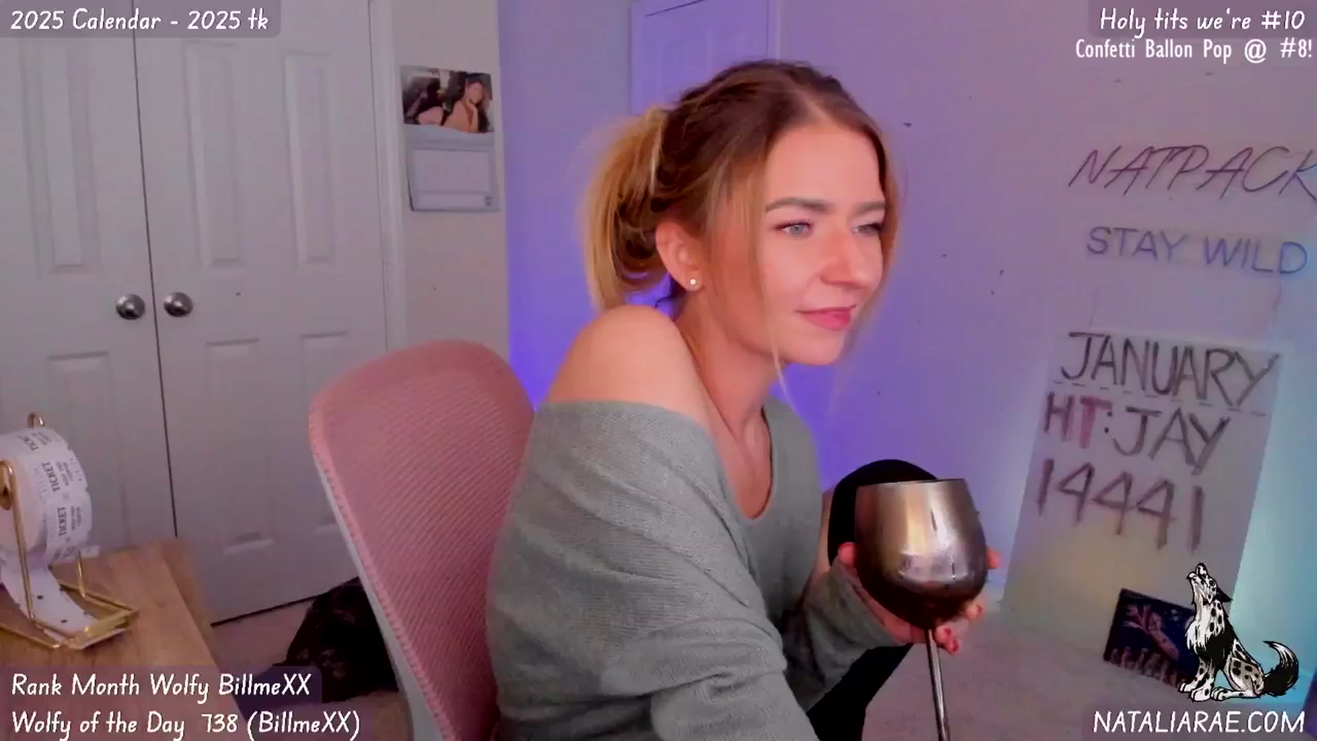 Gallery image thumbnail from Natalia_Rae's myfreecams stream on, 01/13/2025, 09:12 image 5 of 20