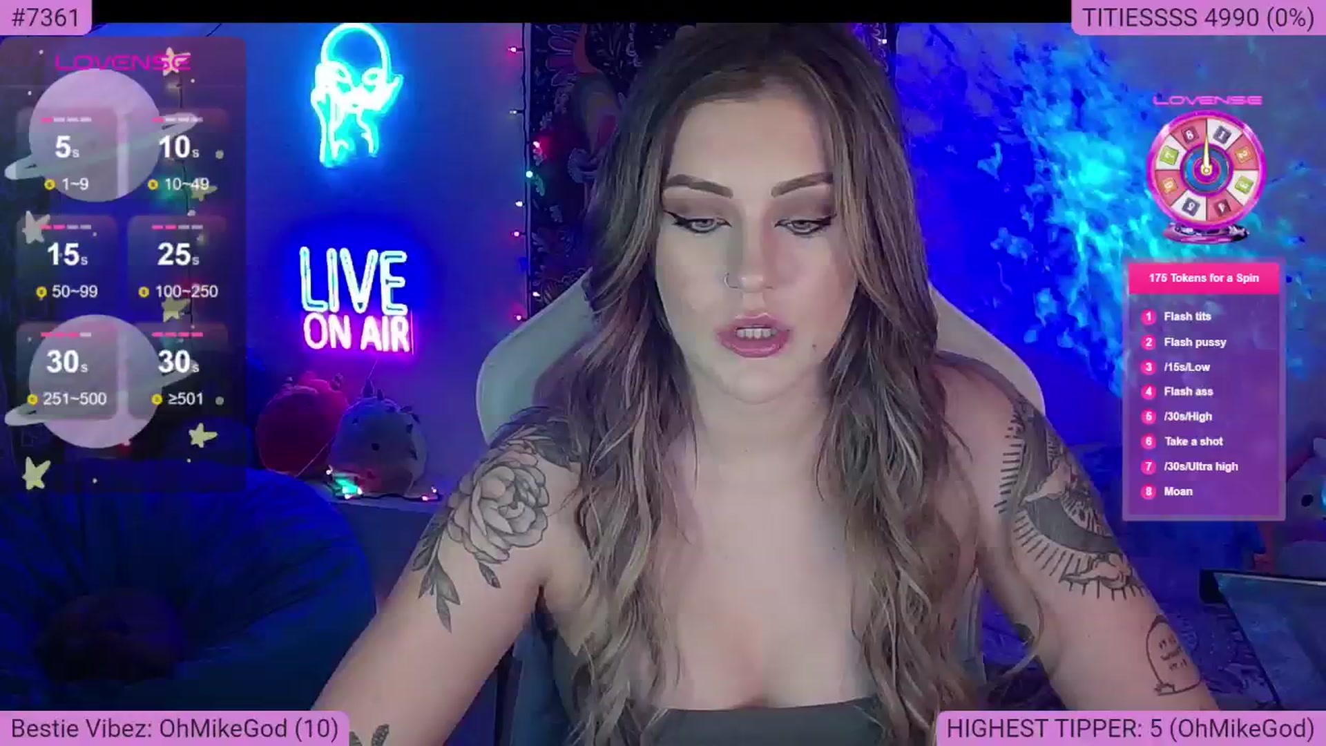 Gallery image thumbnail from NatalieNavedo's myfreecams stream on, 08/07/2024, 05:01 image 6 of 20