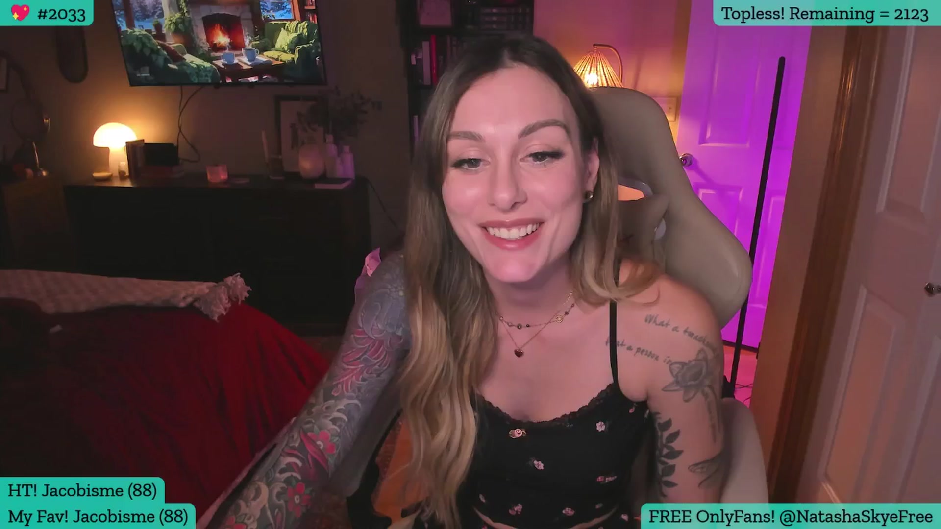 Gallery image thumbnail from Natashaskye's myfreecams stream on, 01/08/2026, 04:11 image 3 of 20